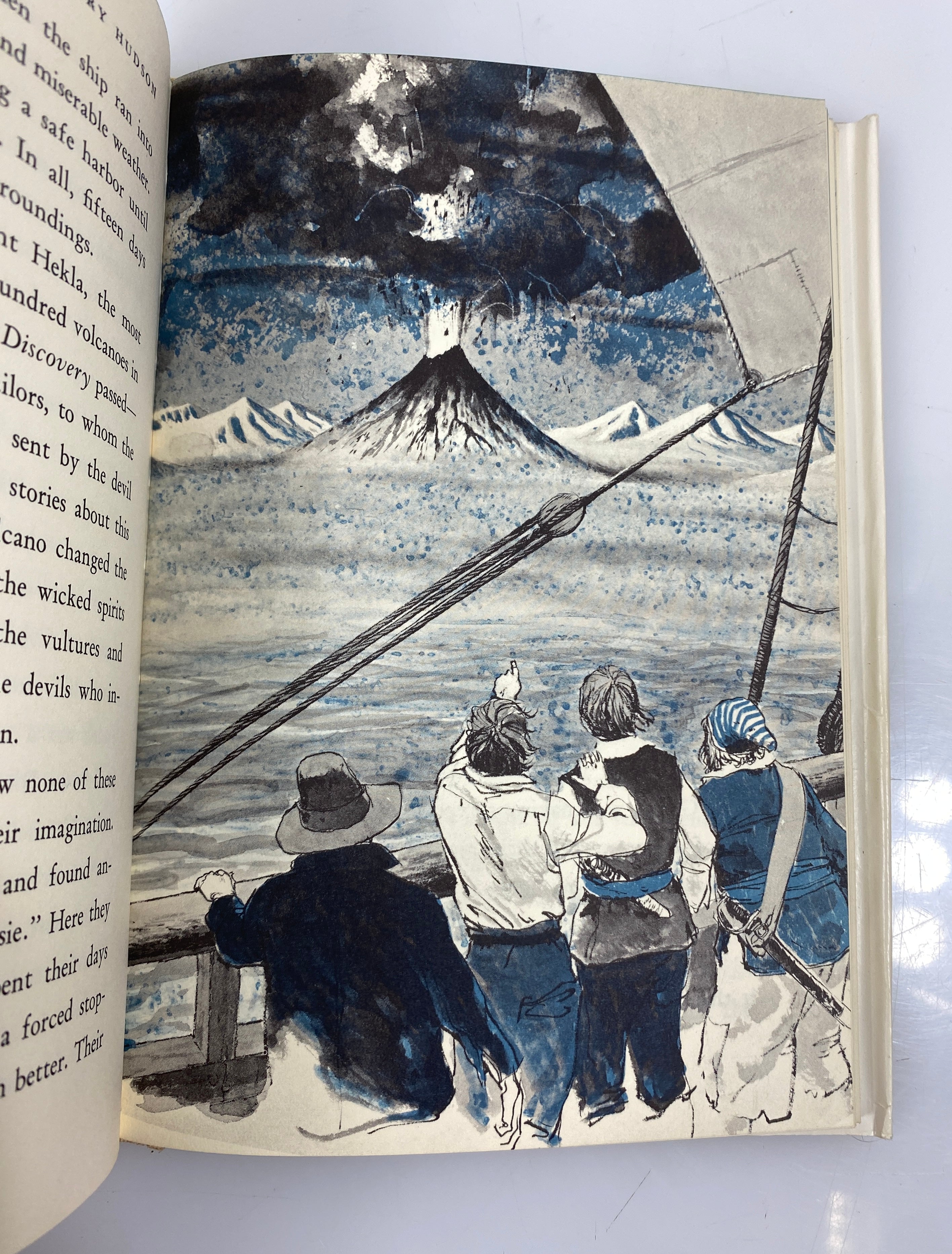 The Voyages of Henry Hudson Eugene Rachlis Random House 1962 HCDJ