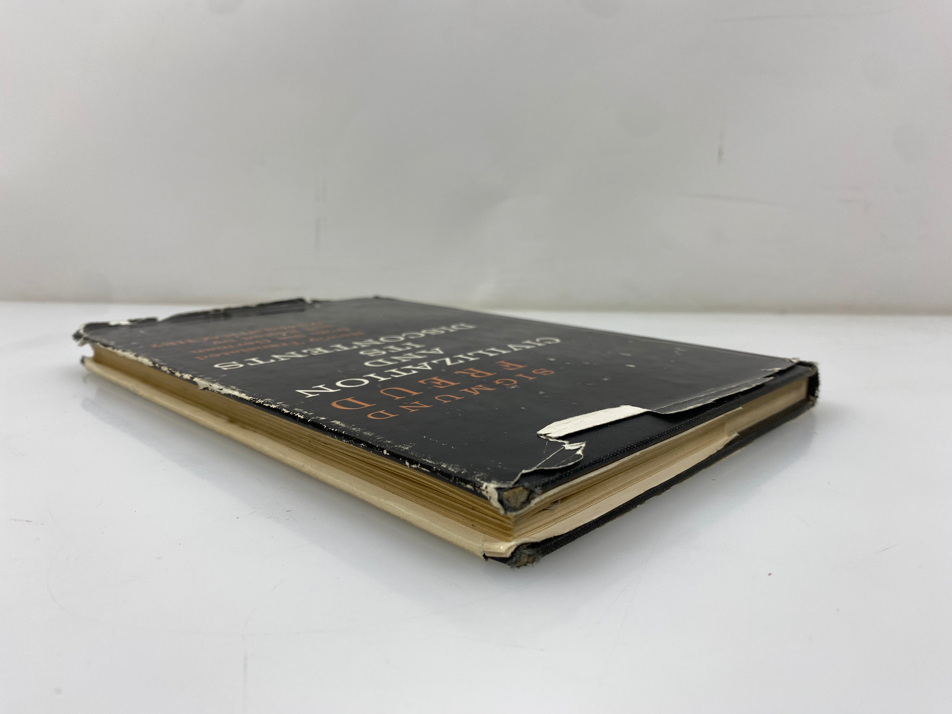 Civilization and Its Discontents Sigmund Freud 1st American Ed. 1962 HCDJ