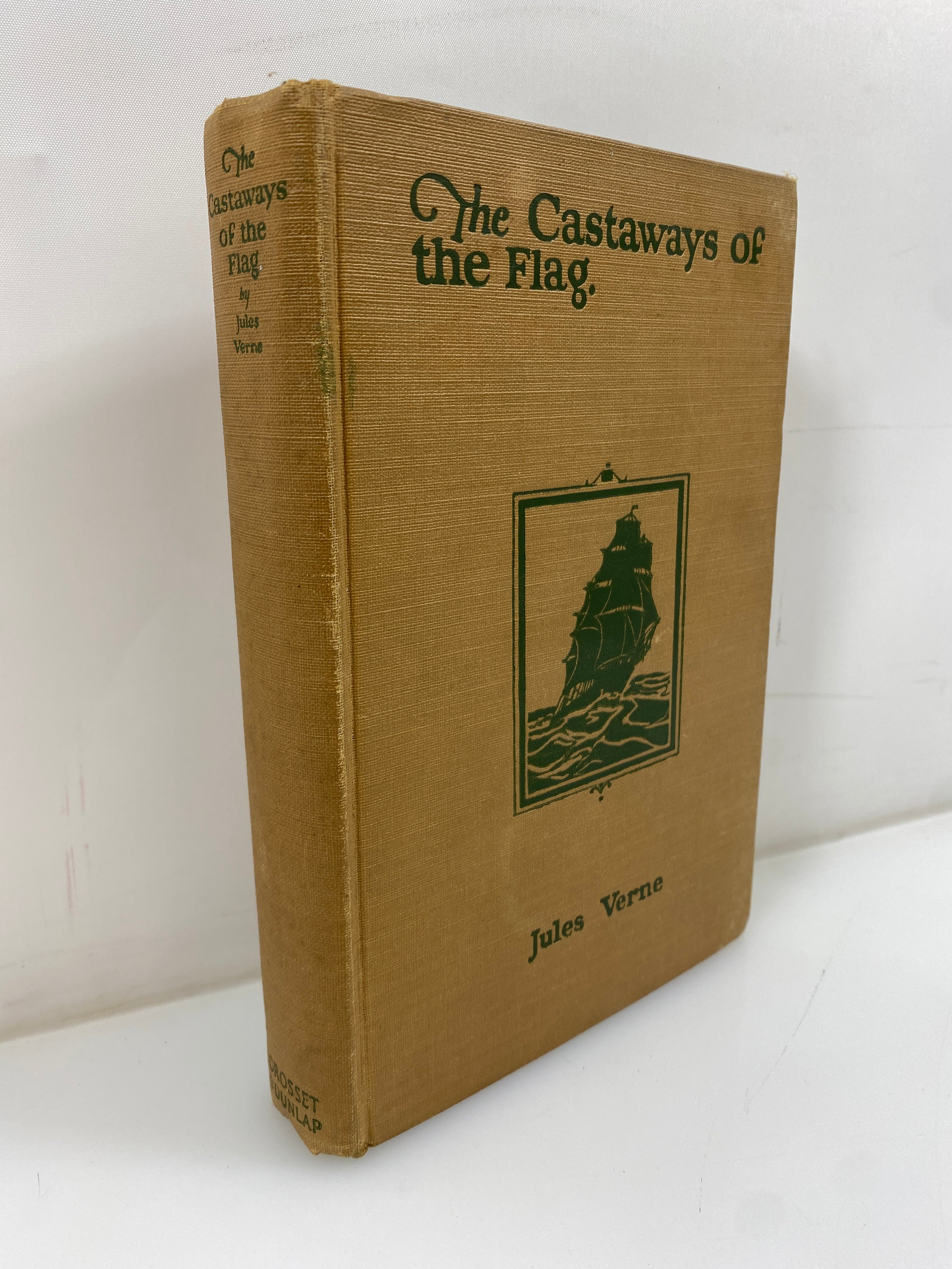 The Castaways of the Flag Jules Verne Grosset & Dunlap 1924 HC