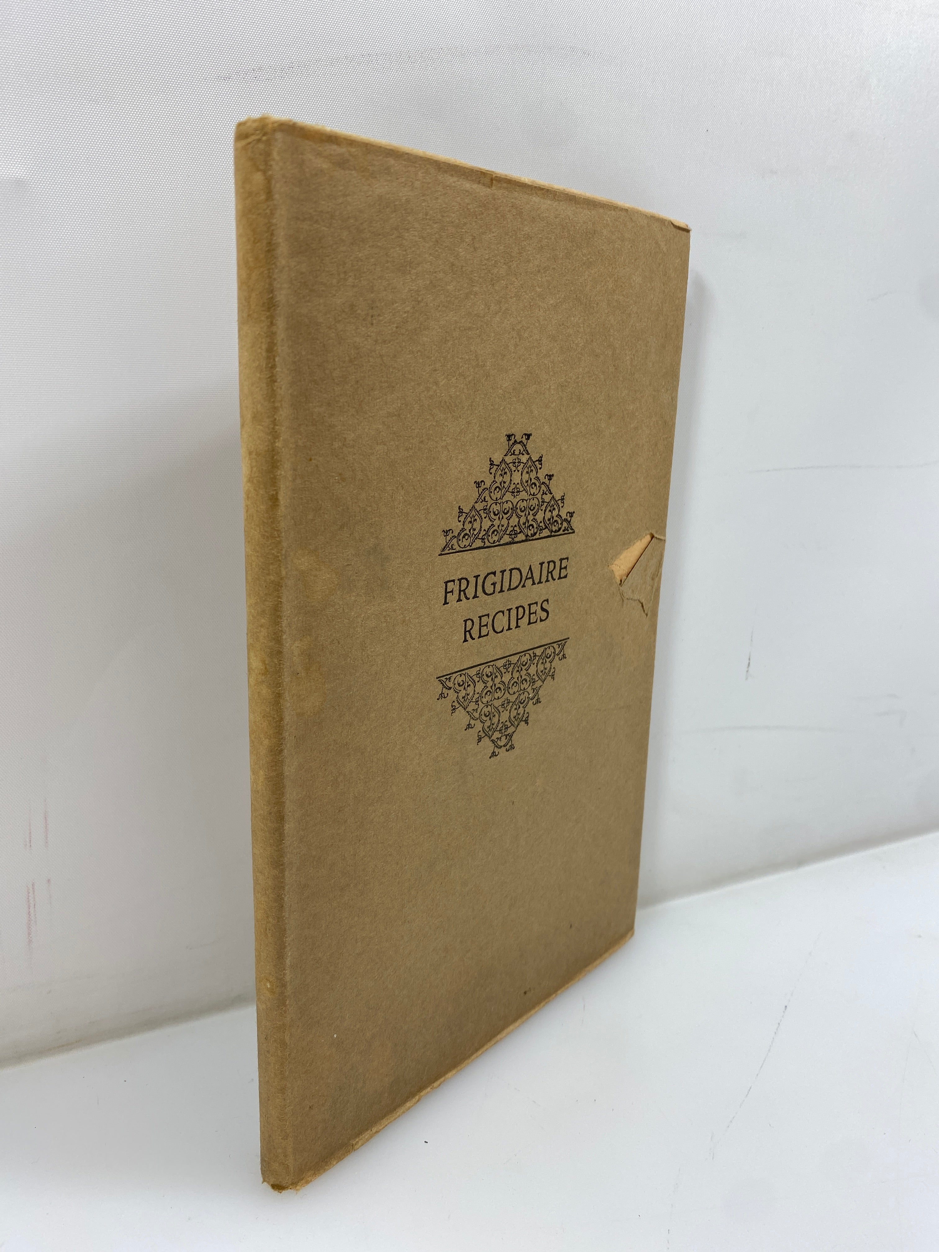 Frigidaire Recipes Frigidaire Corporation 1928 HCDJ