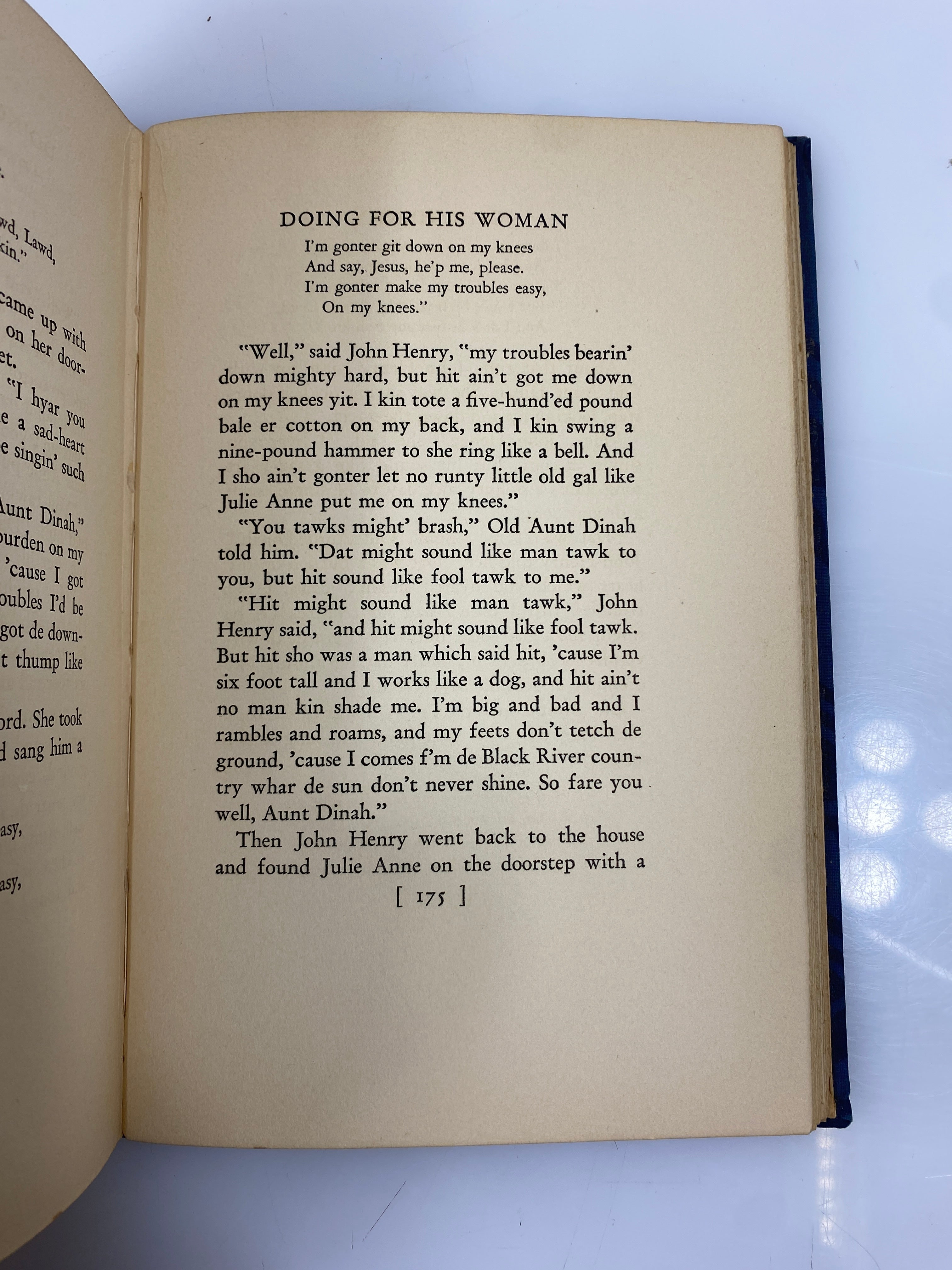 John Henry by Roark Bradford The Literary Guild 1st Ed. 1931 HC