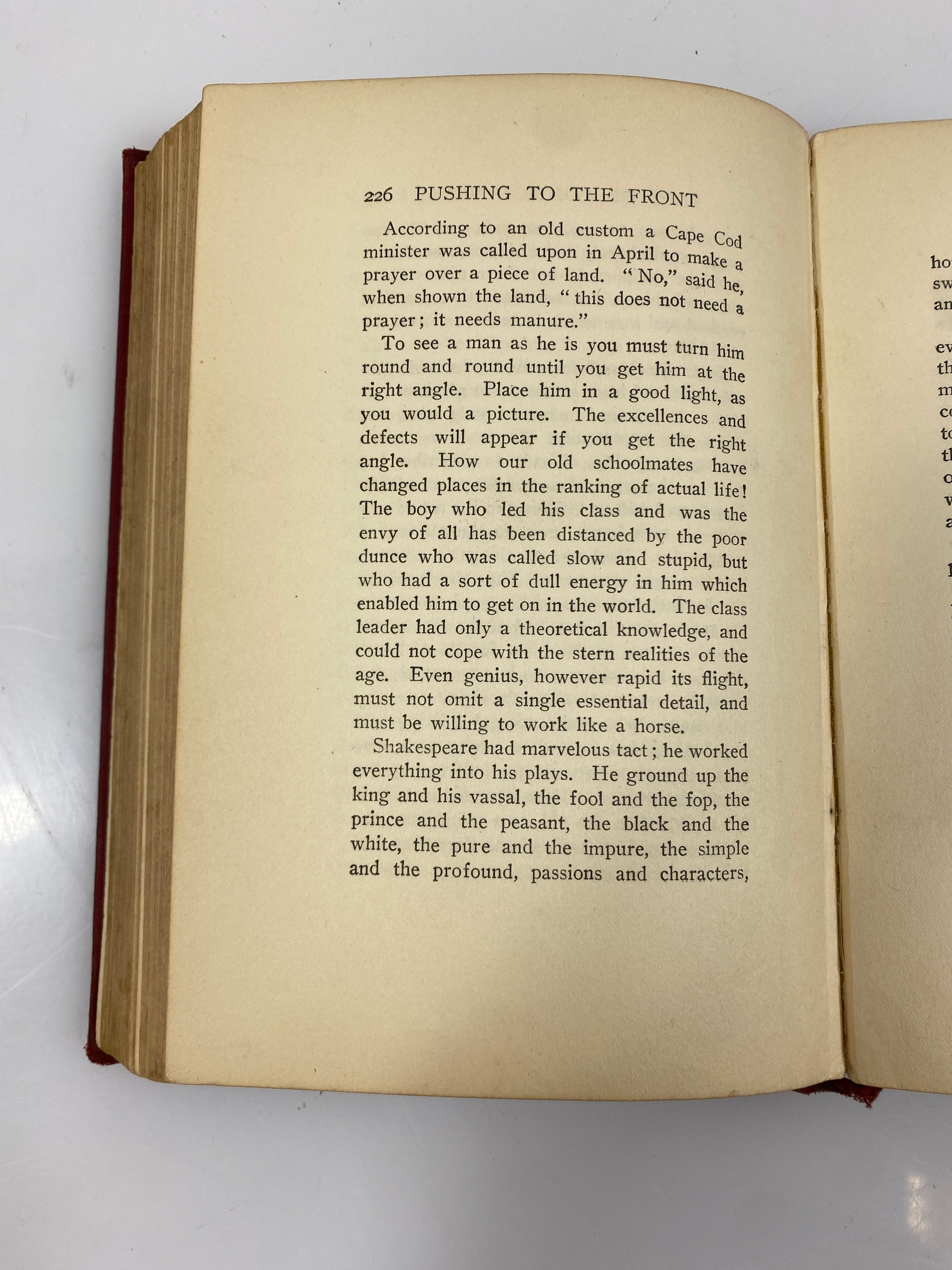 Pushing to the Front by Orison Swett Marden 1894 HC