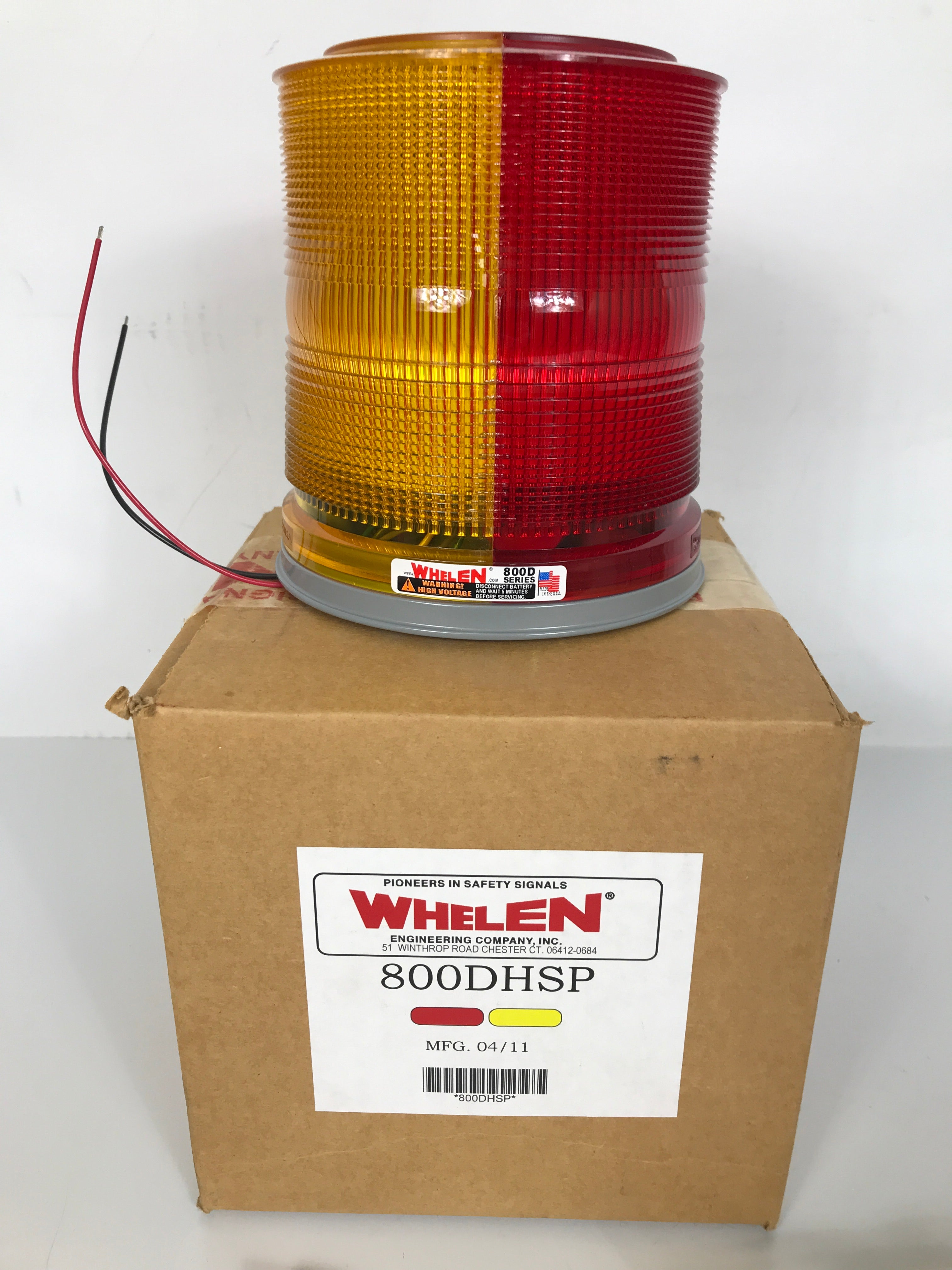 Whelen 800DHSP Automotive Strobe Beacon Light *New in Box*