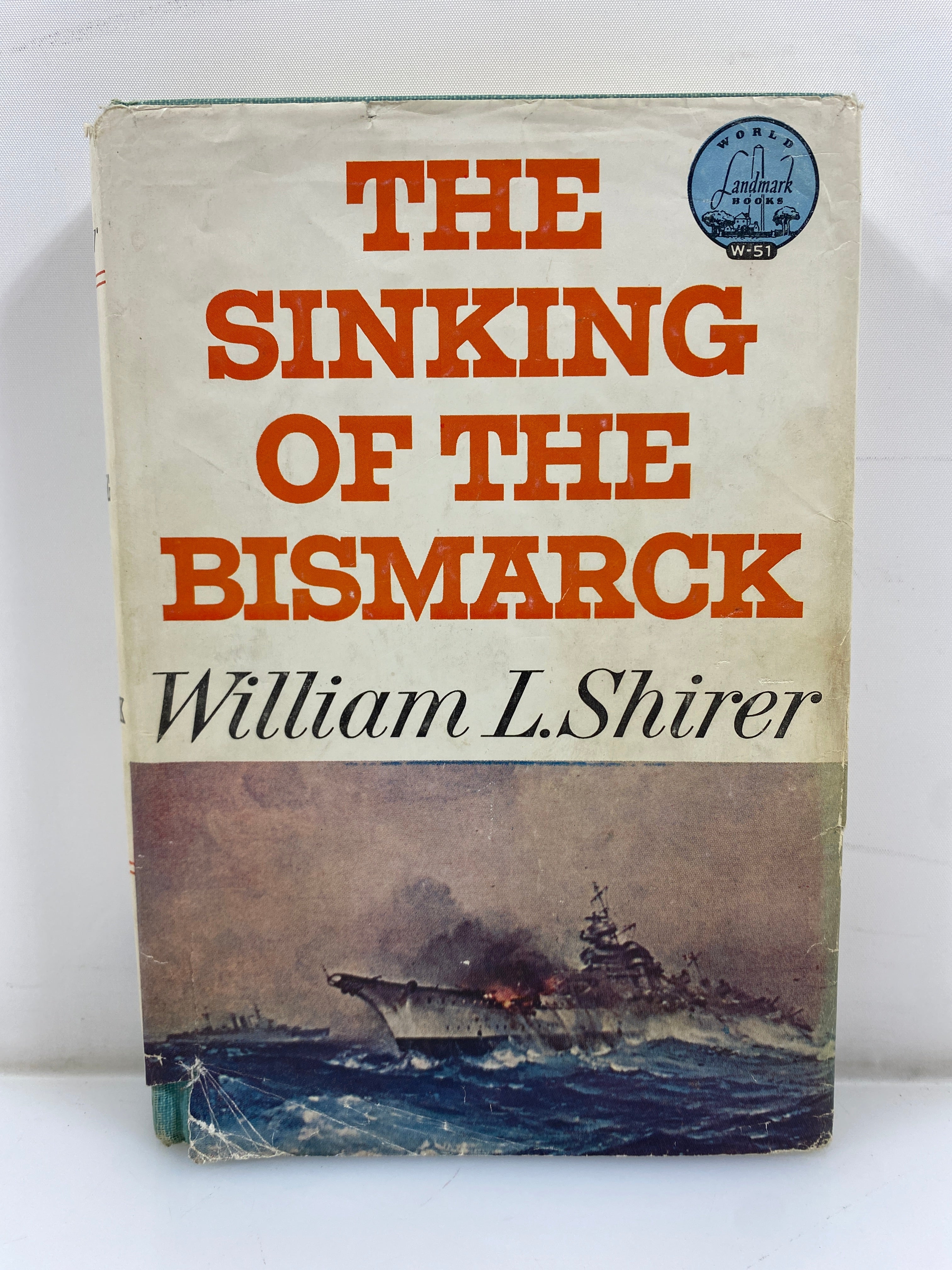 The Sinking of the Bismarck Shirer Random House 1962 HCDJ