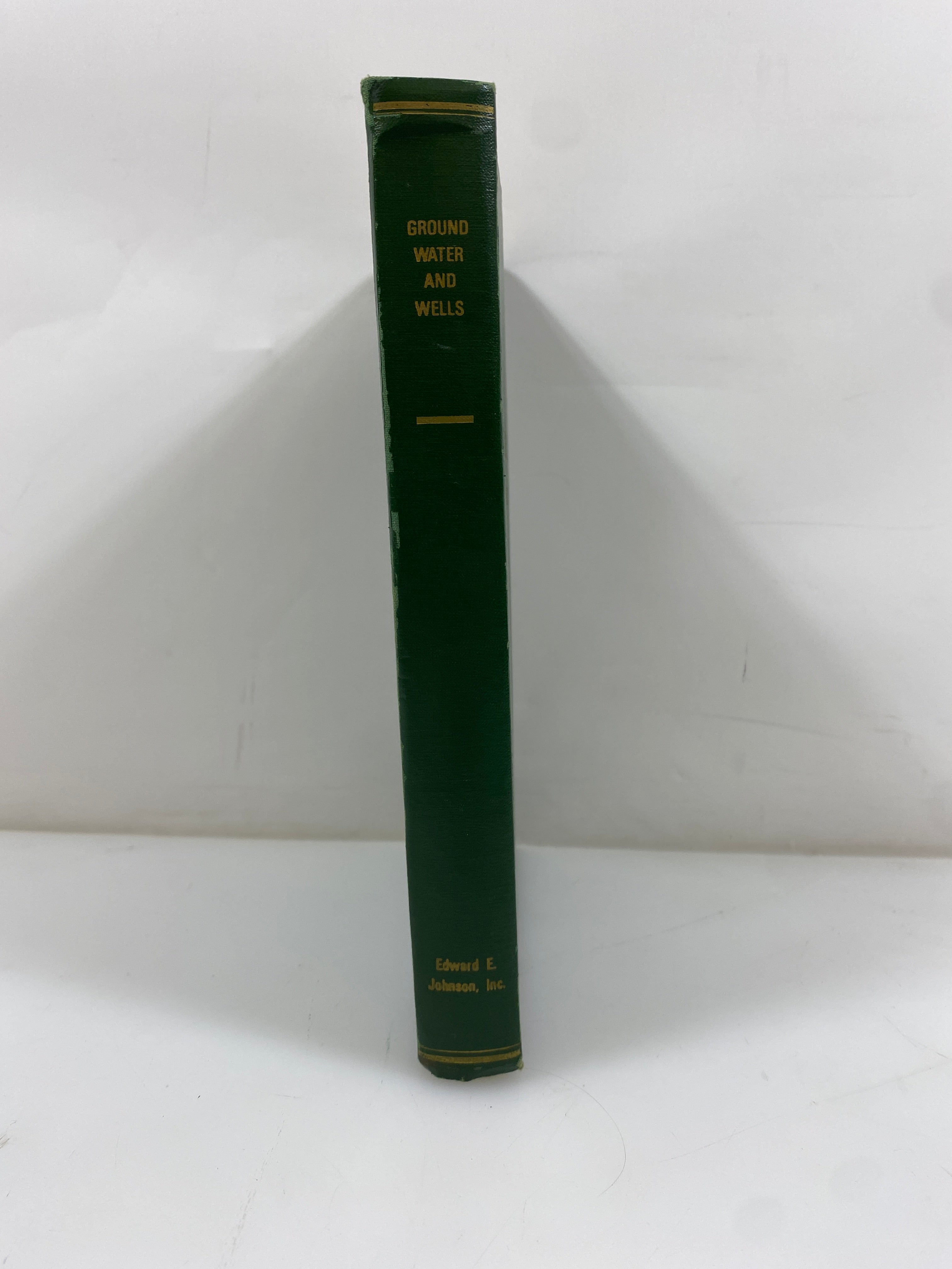 Ground Water and Wells 1st Edition 1966 HC