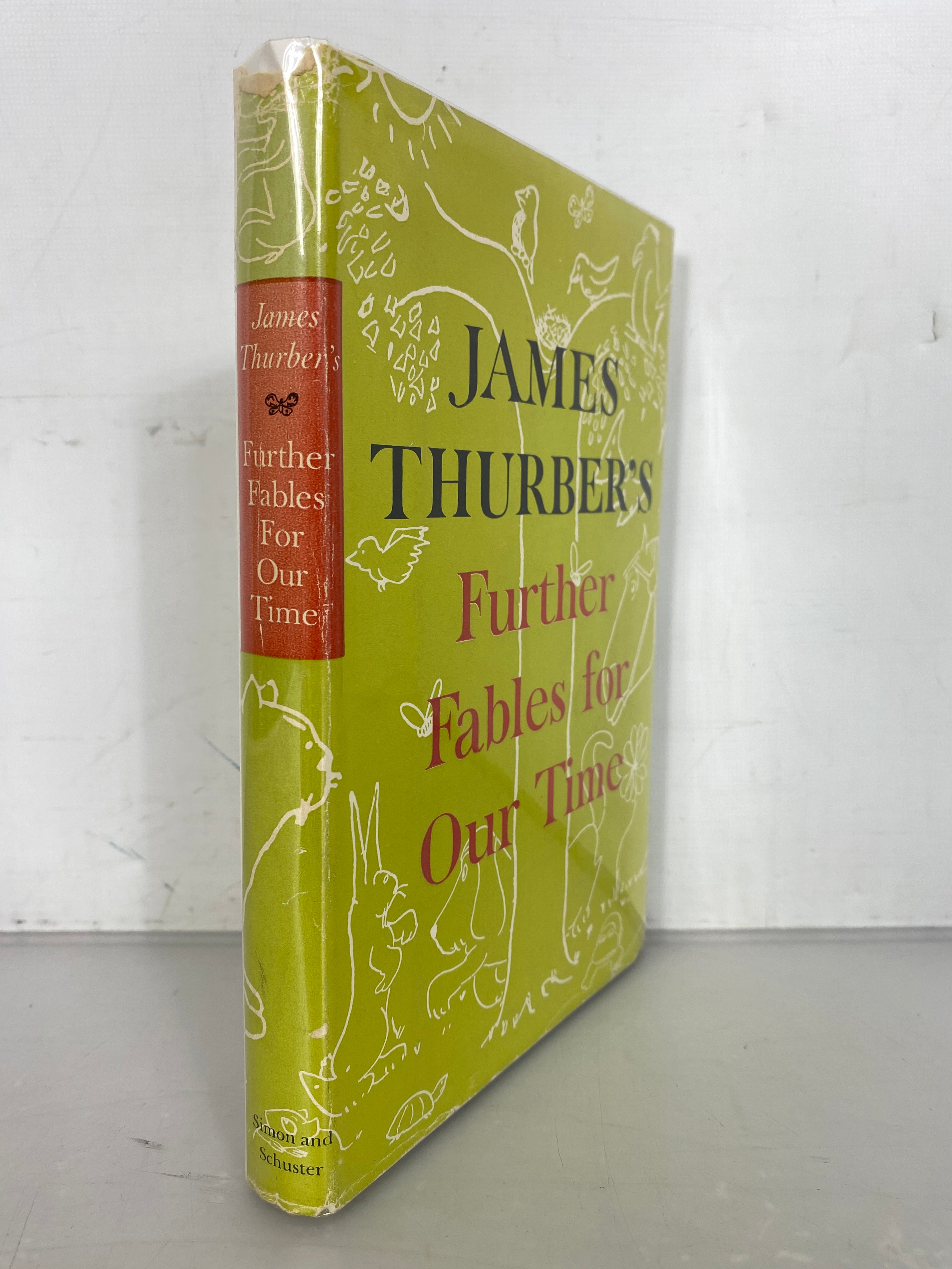 James Thurber's Further Fables for Our Times 1956 1st Edition 1st Printing HC DJ
