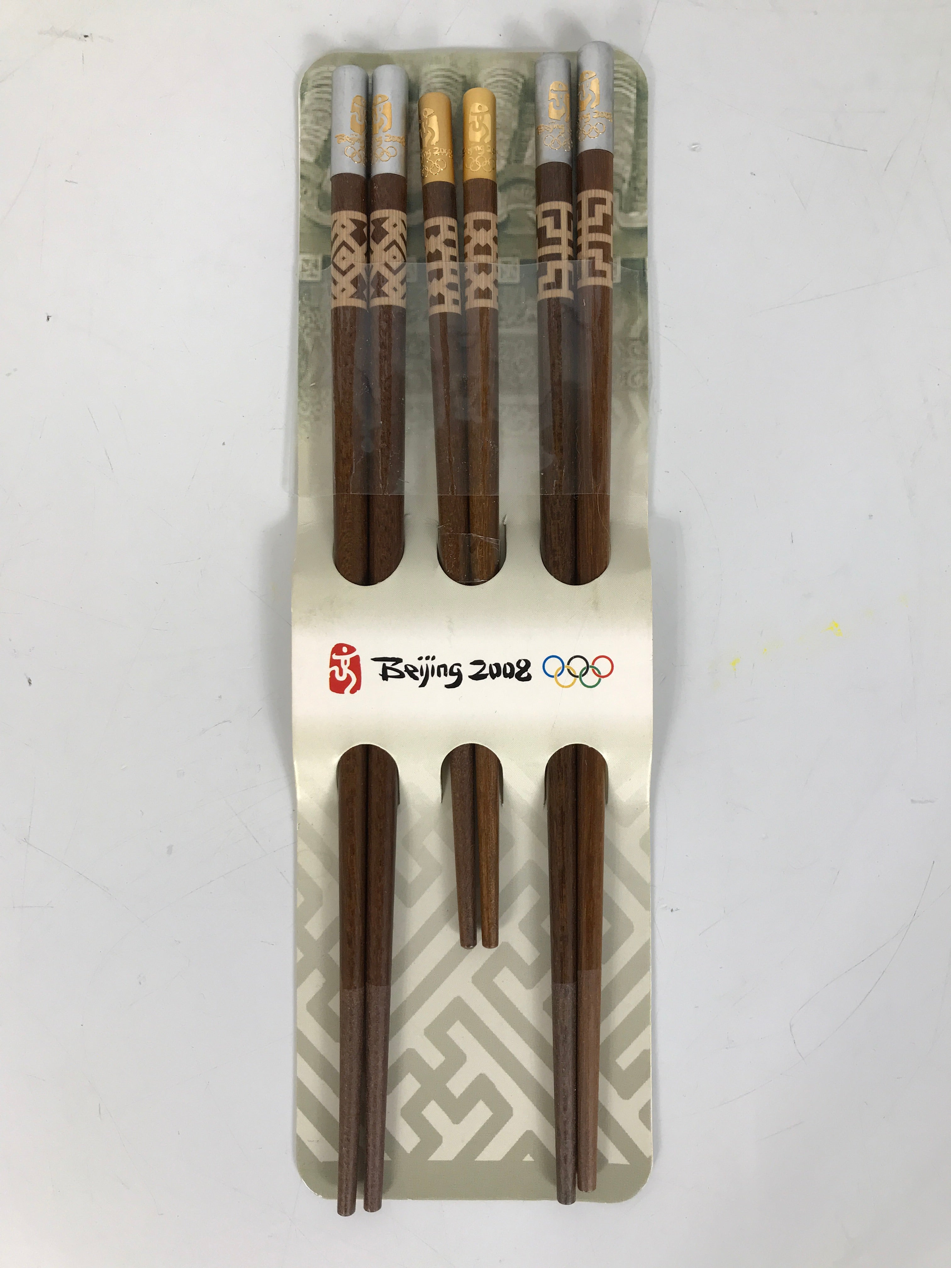 Beijing 2008 Olympics Commemorative Chopstick Set *New*