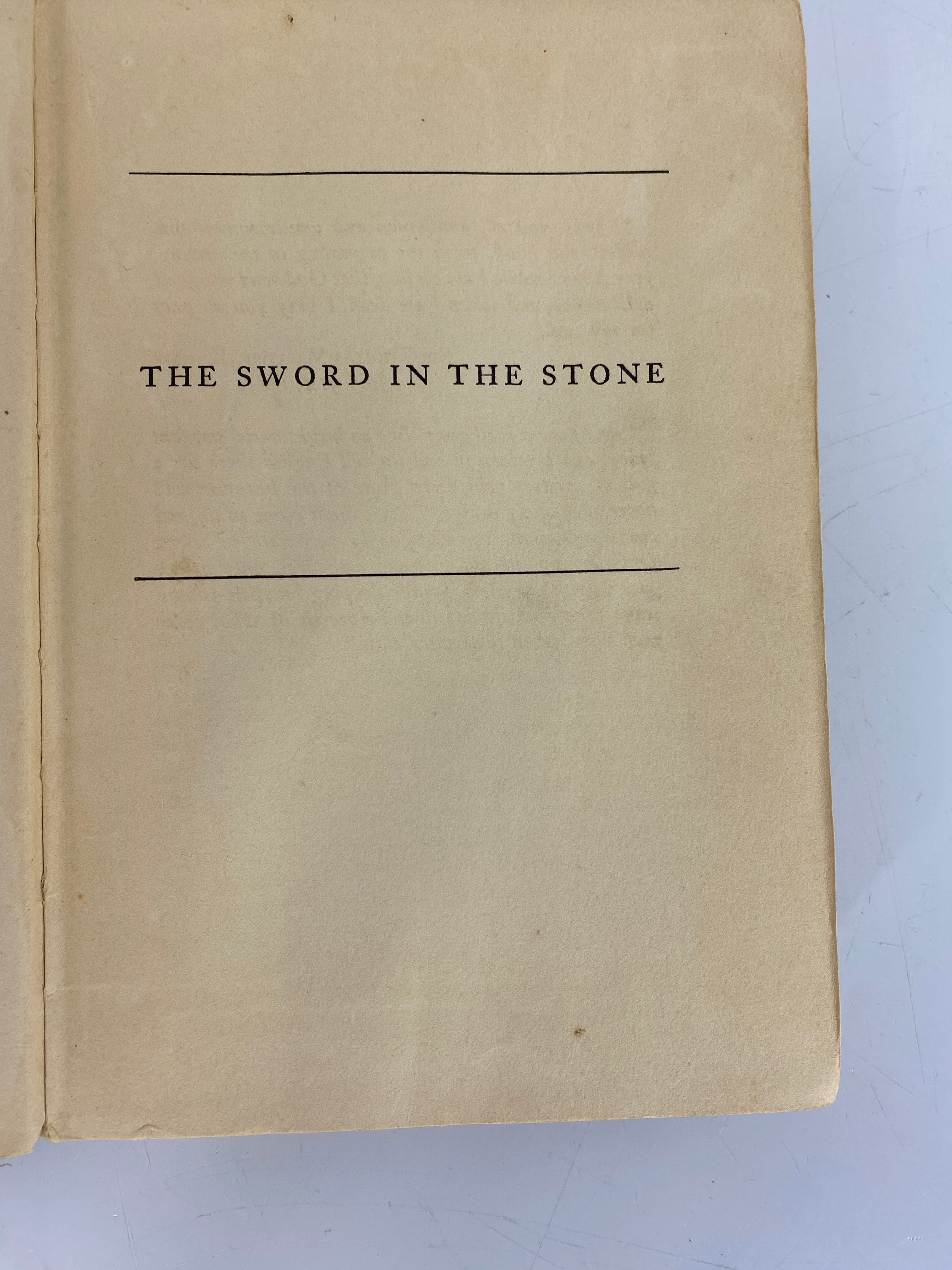 The Sword in the Stone by T.H. White First Edition 1939 G.P. Putnam's Sons HC