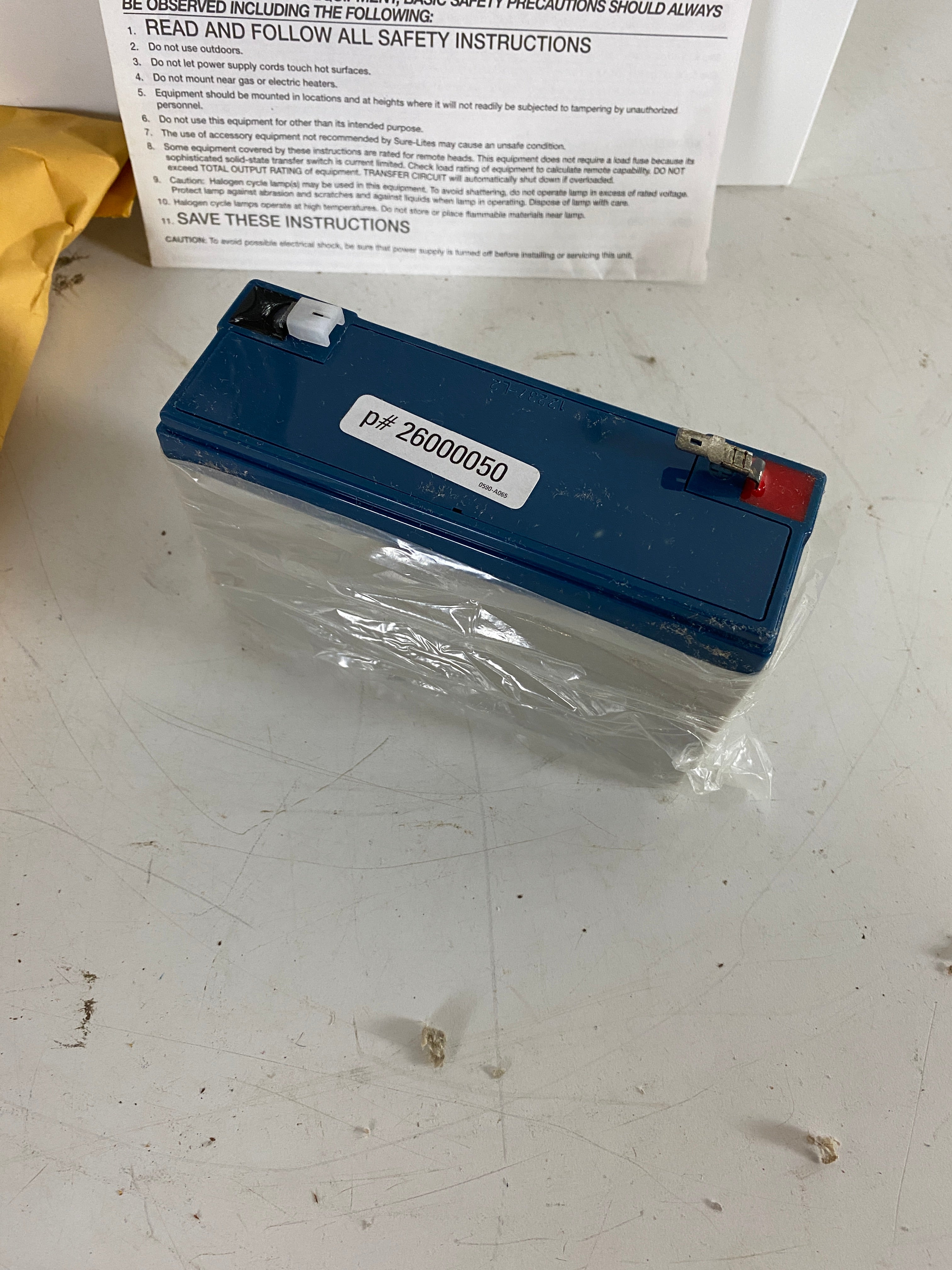 Sure-Lites Emergency Light *New*