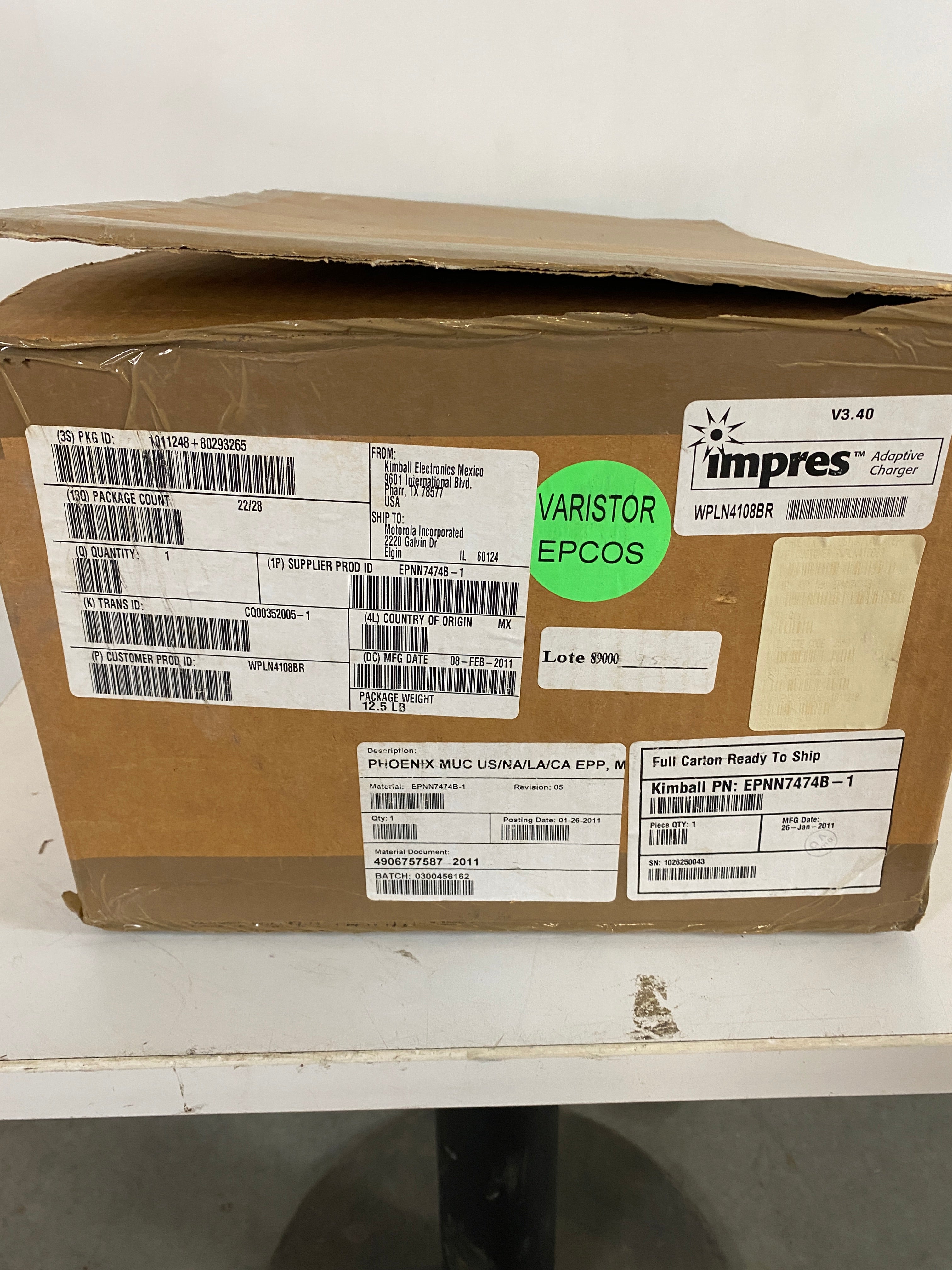 Impres 6 Port Smart Charger WPLN 4108BR *New*