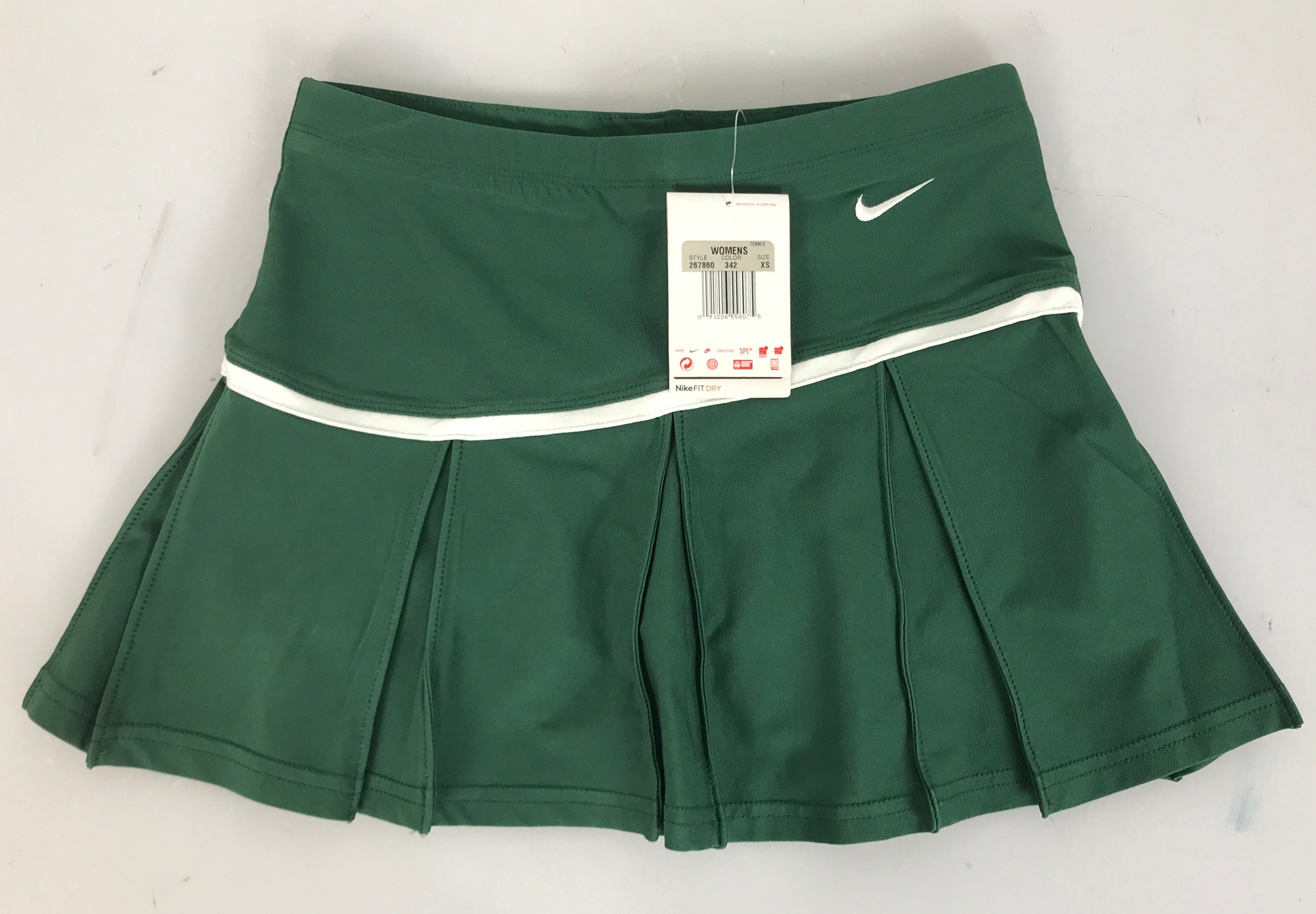 Nike Green Fit Dry Tennis Skort Women's Size XS