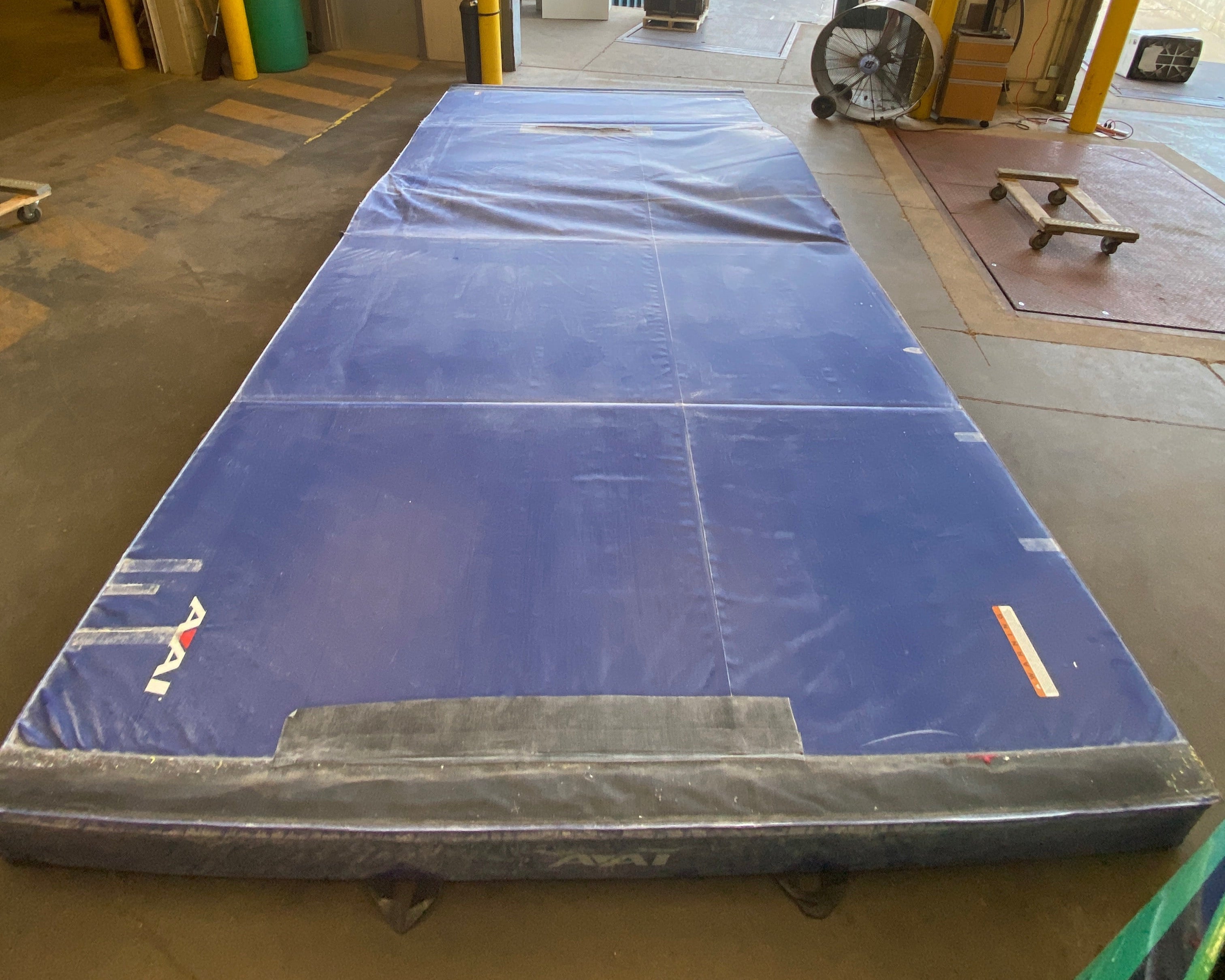 AAI Large Blue Gymnastics Landing 4 Pad Mat