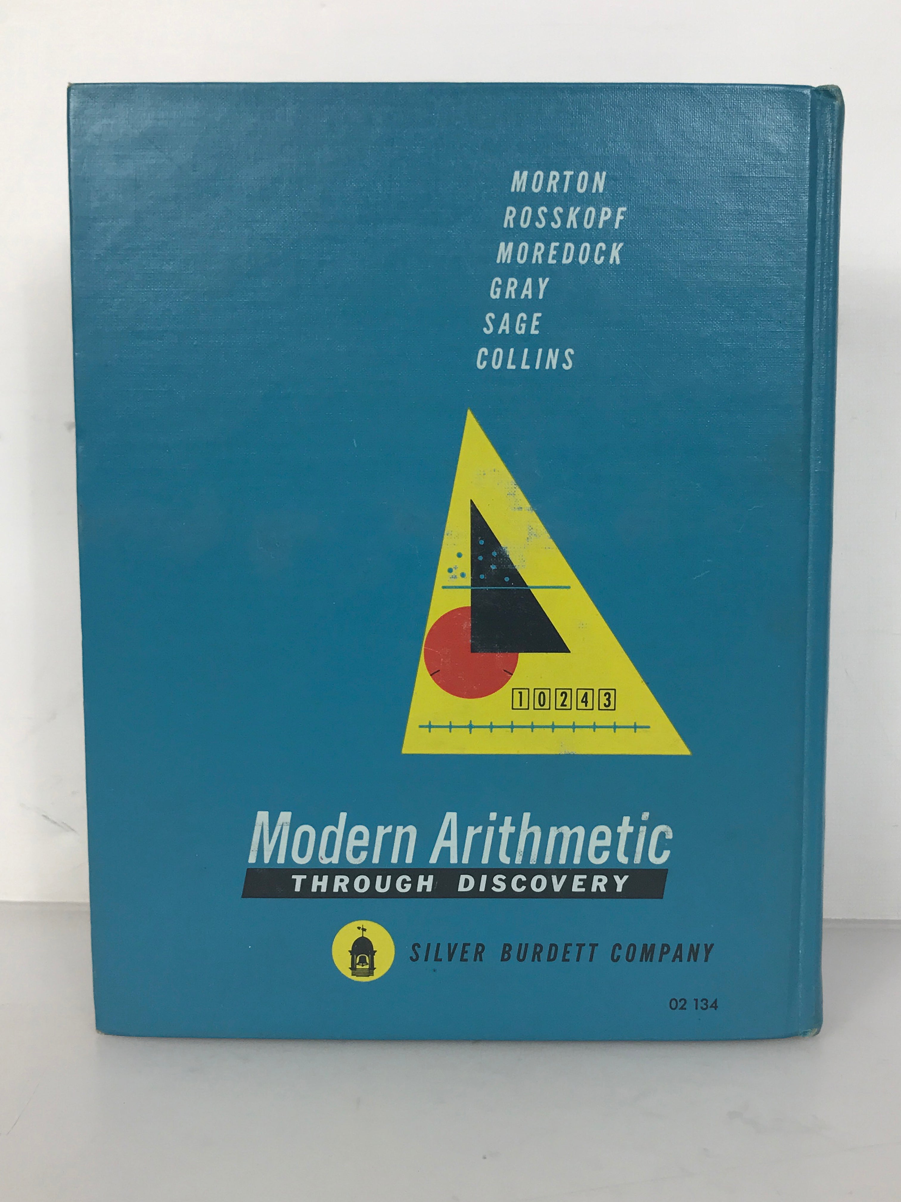 Textbook: Modern Arithmetic Through Discovery Teacher's Edition (1963) HC Vintage
