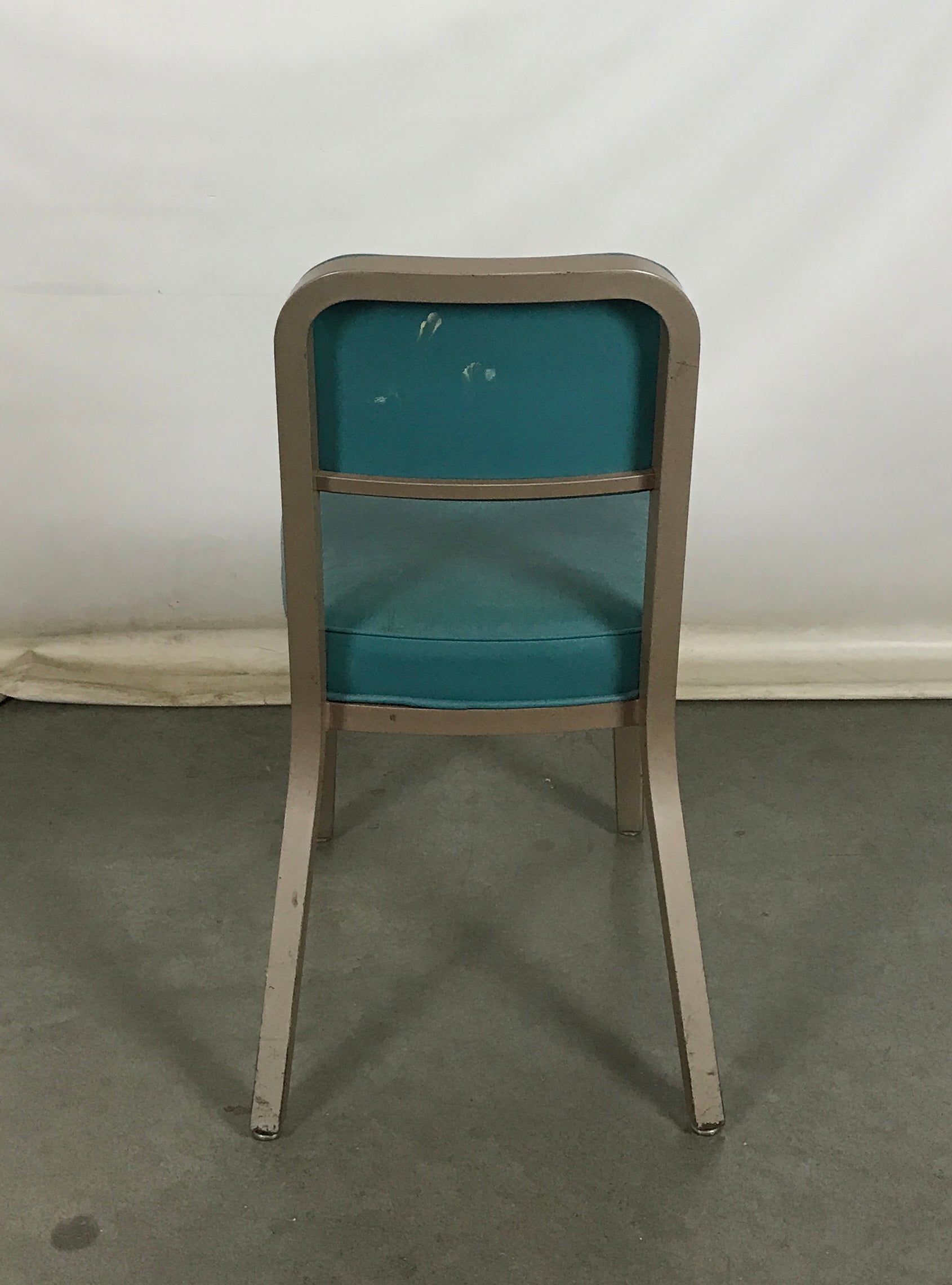 Steelcase Teal and Gray Chair