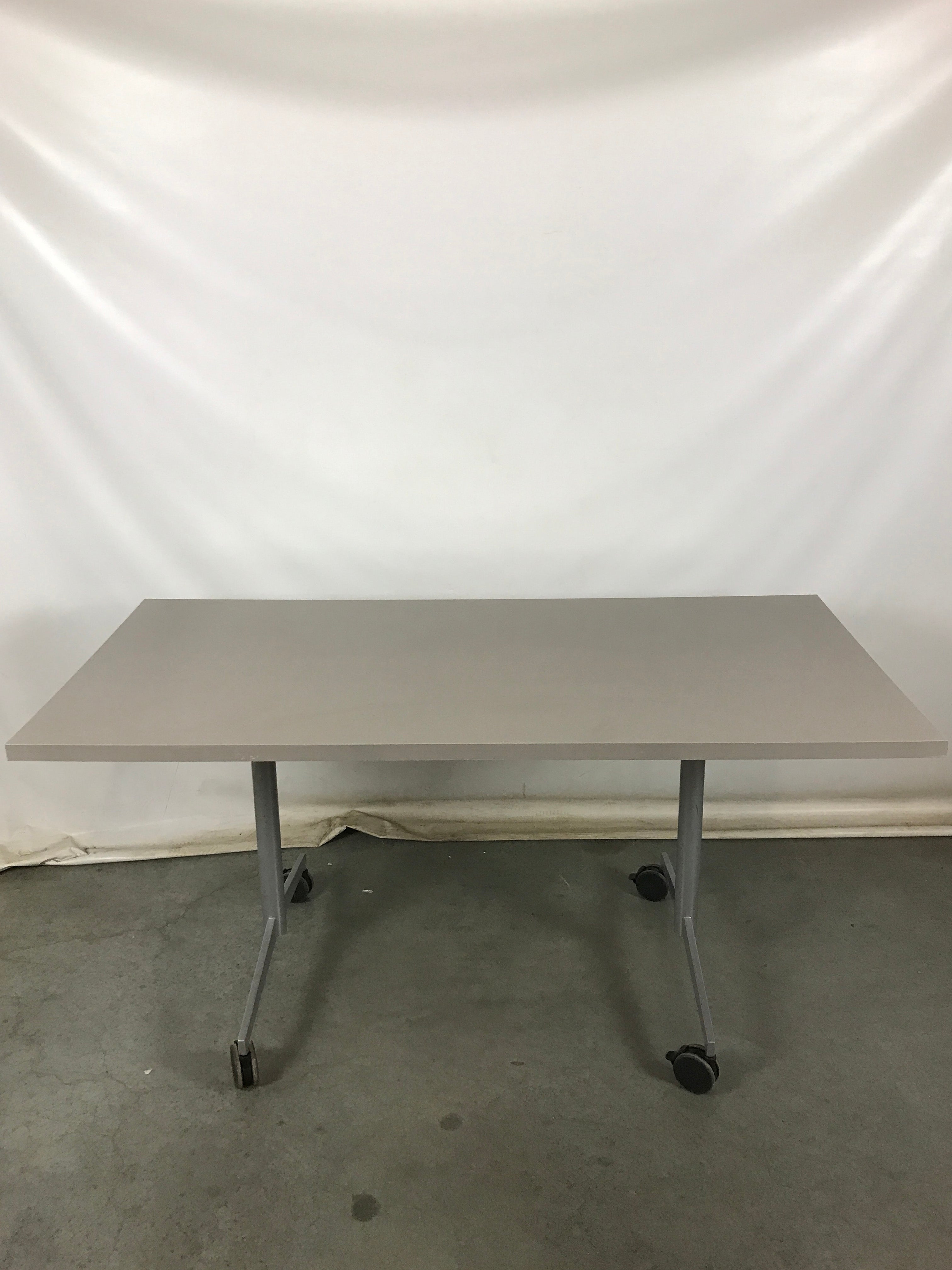 Gray 5 Foot Moveable Table