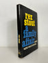 A Family Affair by Rex Stout HCDJ BCE