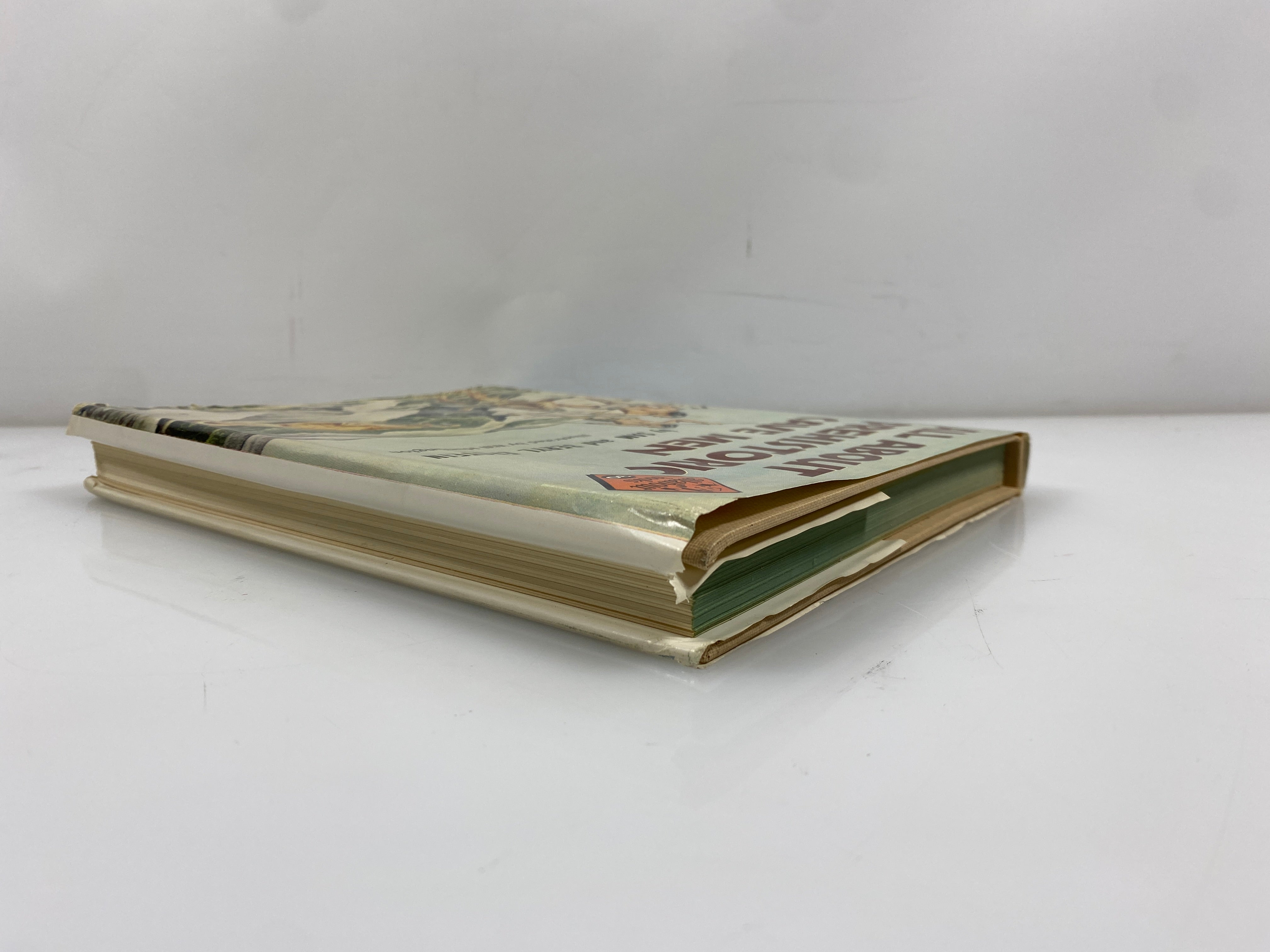 All About Prehistoric Cave Men Sam & Beryl Epstein Random House 1959 HCDJ