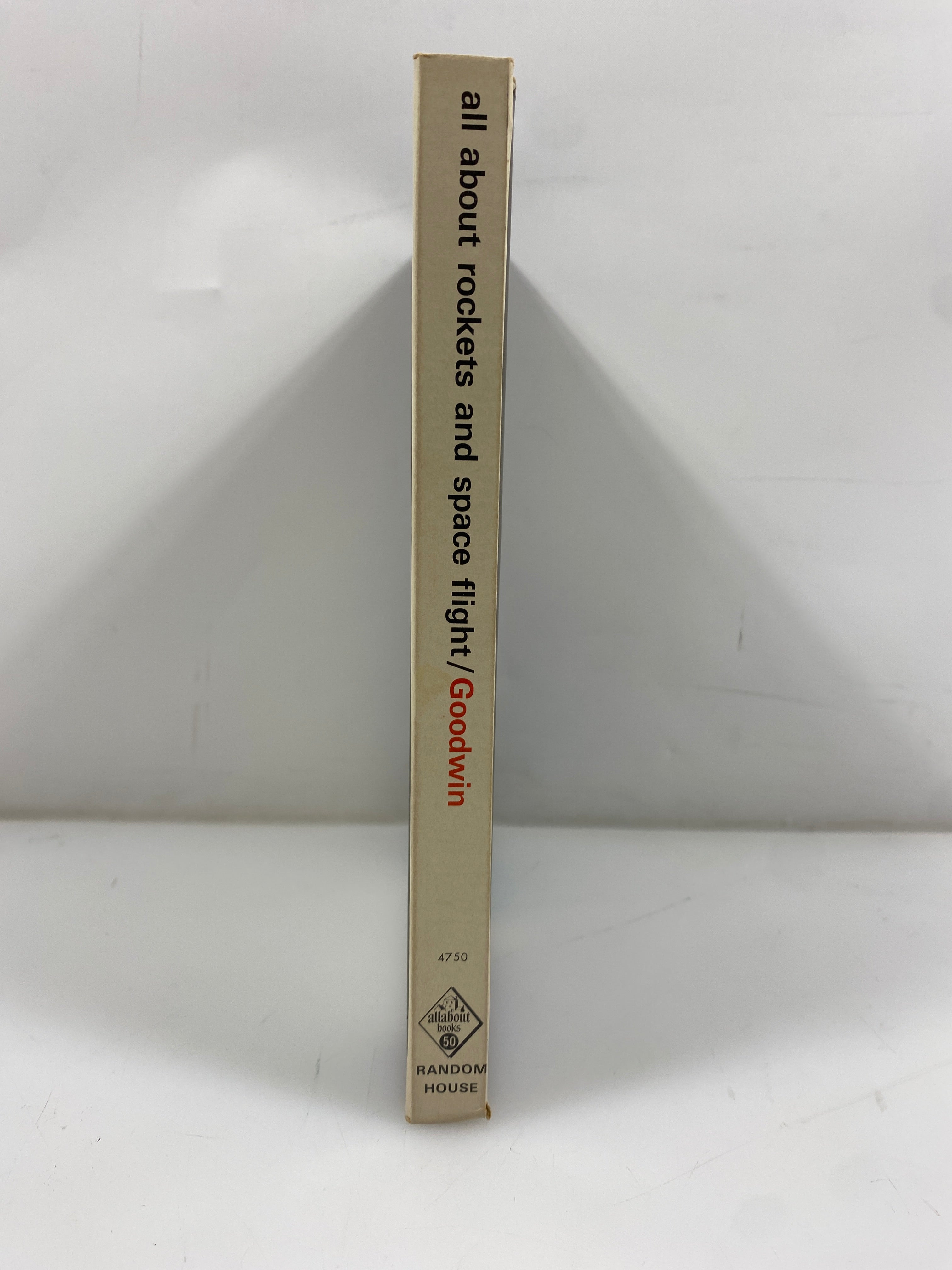 All About Rockets and Space Flight Harold Goodwin Random House 1964 HC