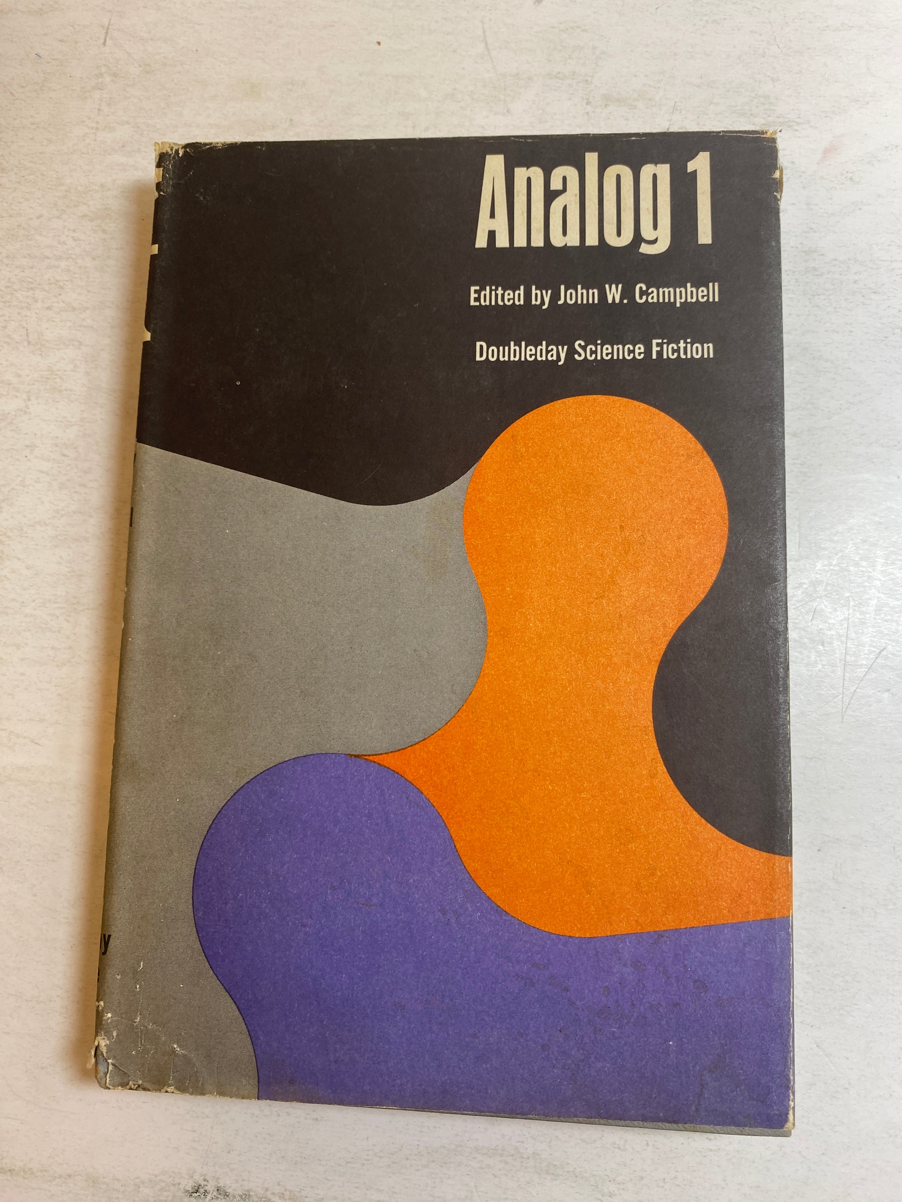 Analog 1 Science Fiction John Campbell HCDJ