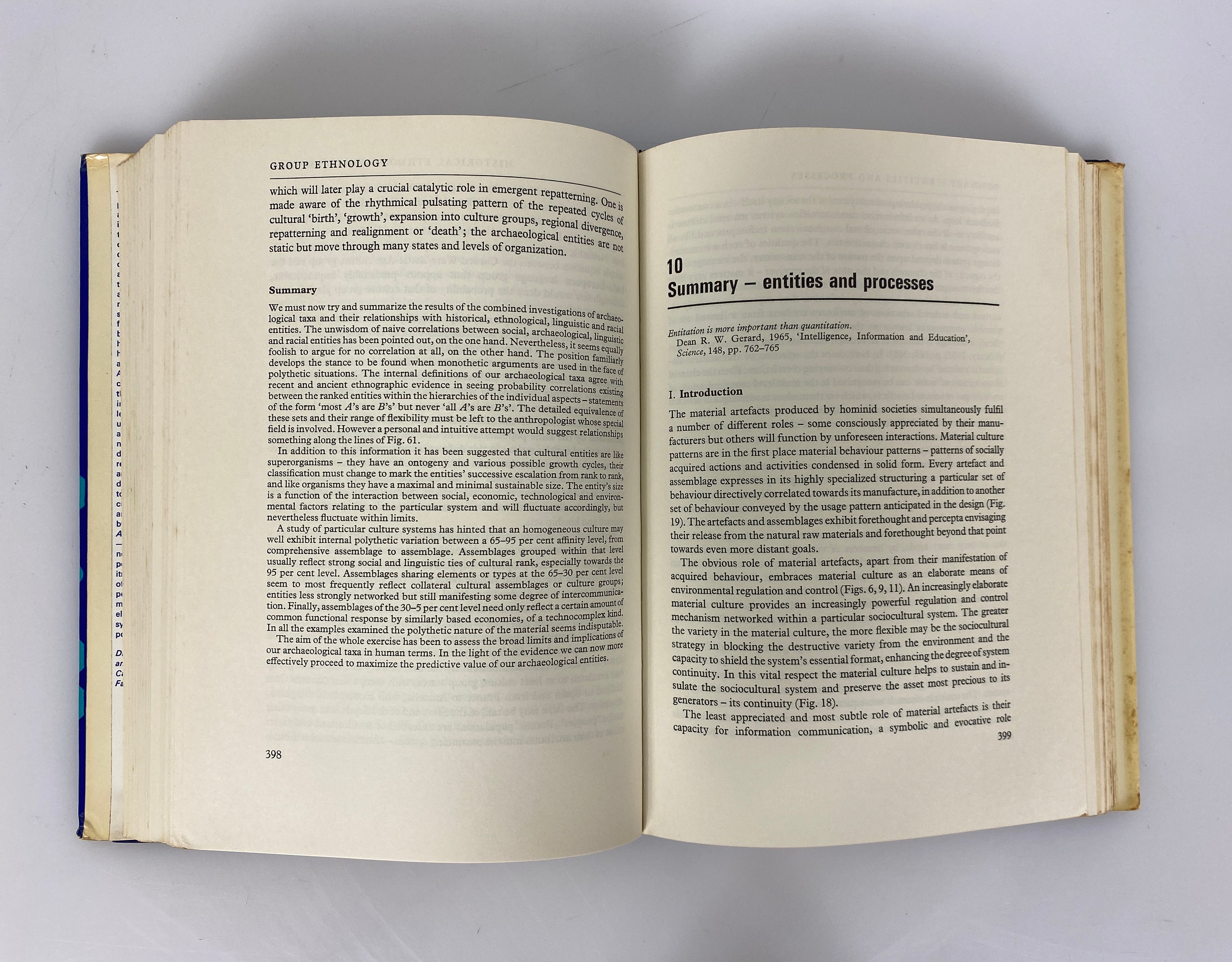 Analytical Archaeology by David L. Clarke 1968 HC DJ