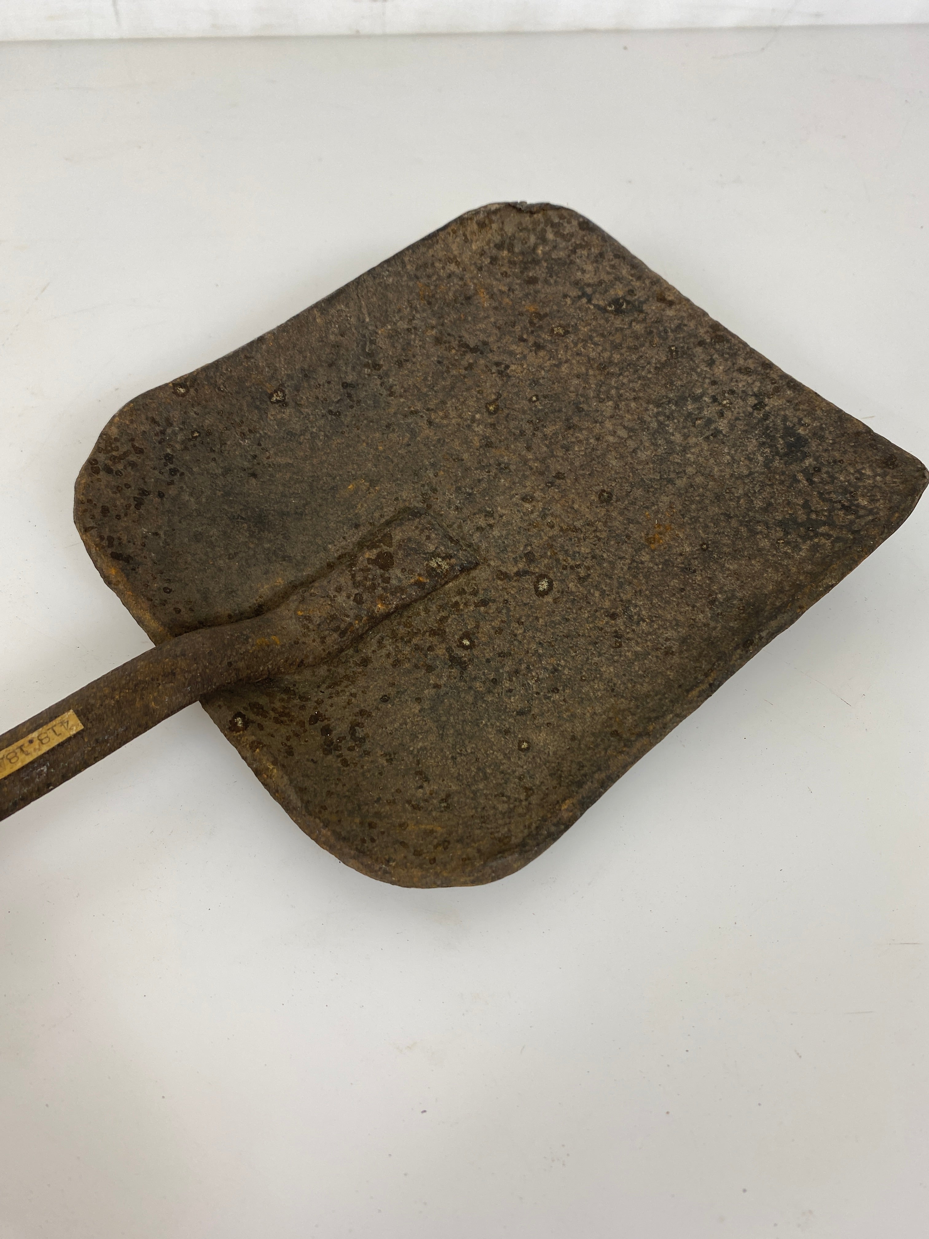 Antique Iron Blacksmith's Shovel