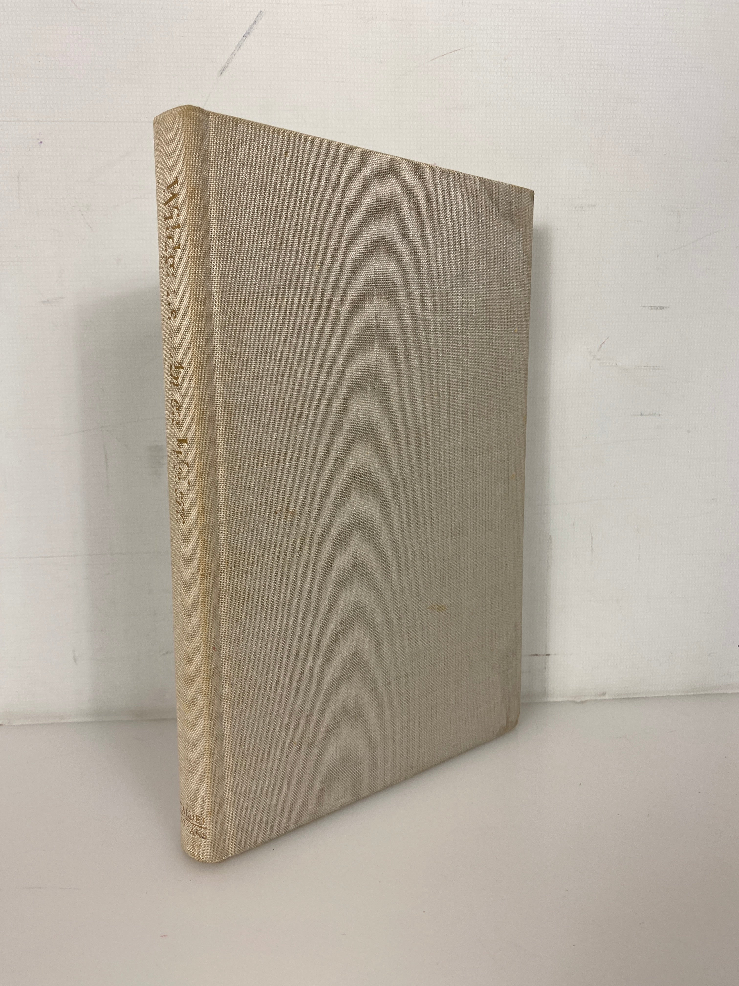 Anton Webern by Friedrich Wildgans 1966 1st Edition Calder & Boyars HC