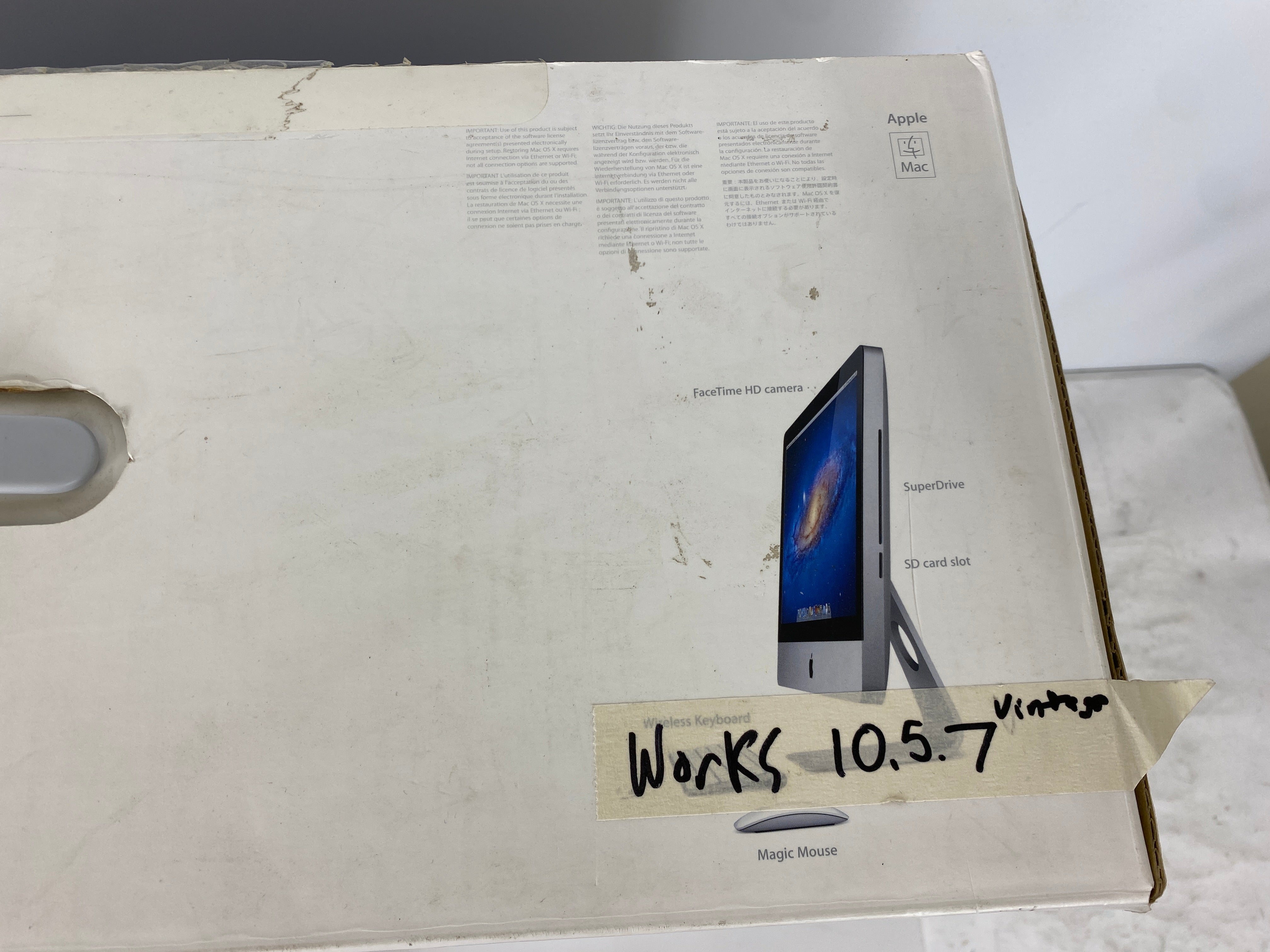 Apple iMac A1311 MC309LL/A Core i5 Desktop (Mid-2011)