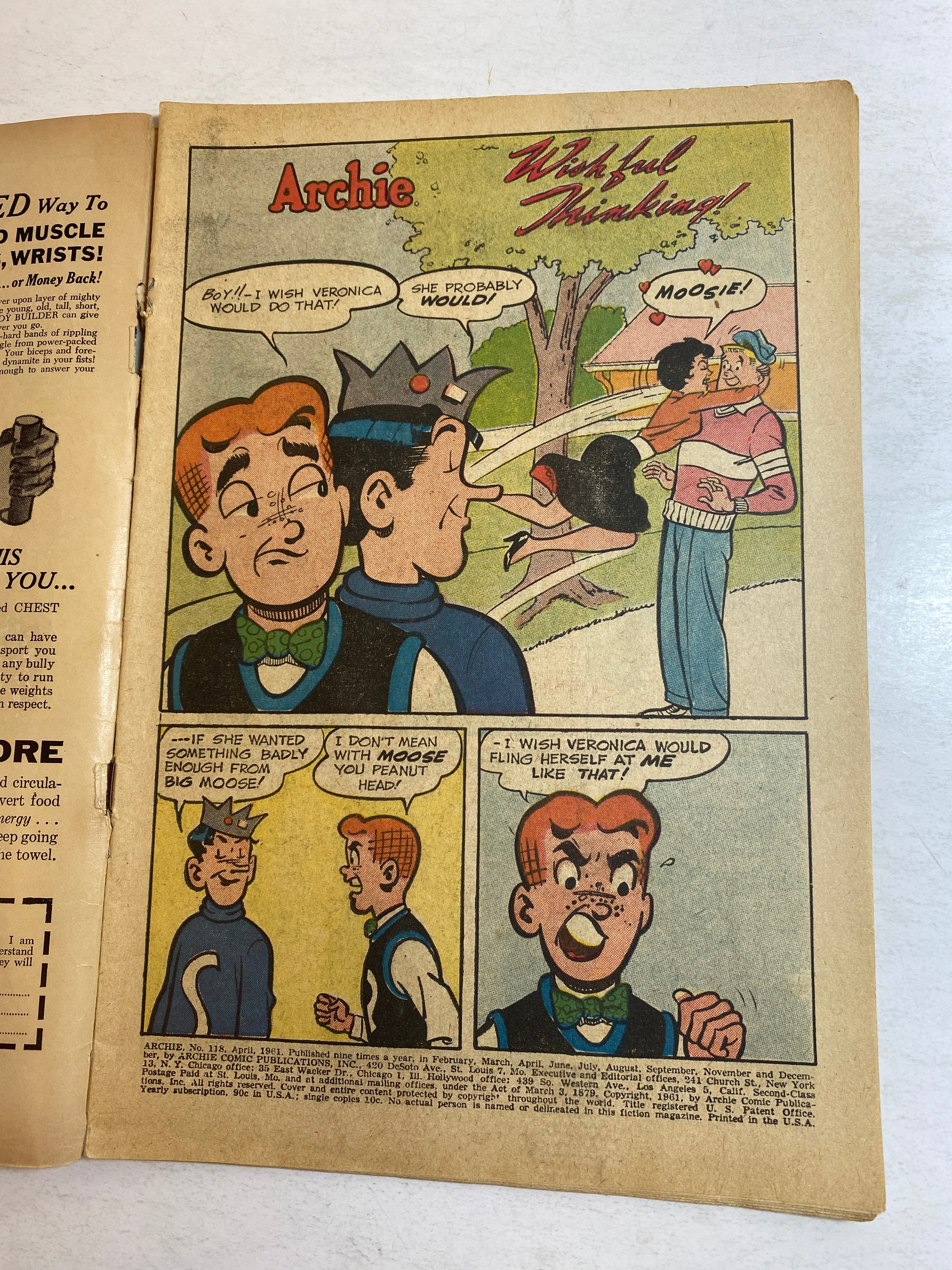 Archie Comic #118 1961