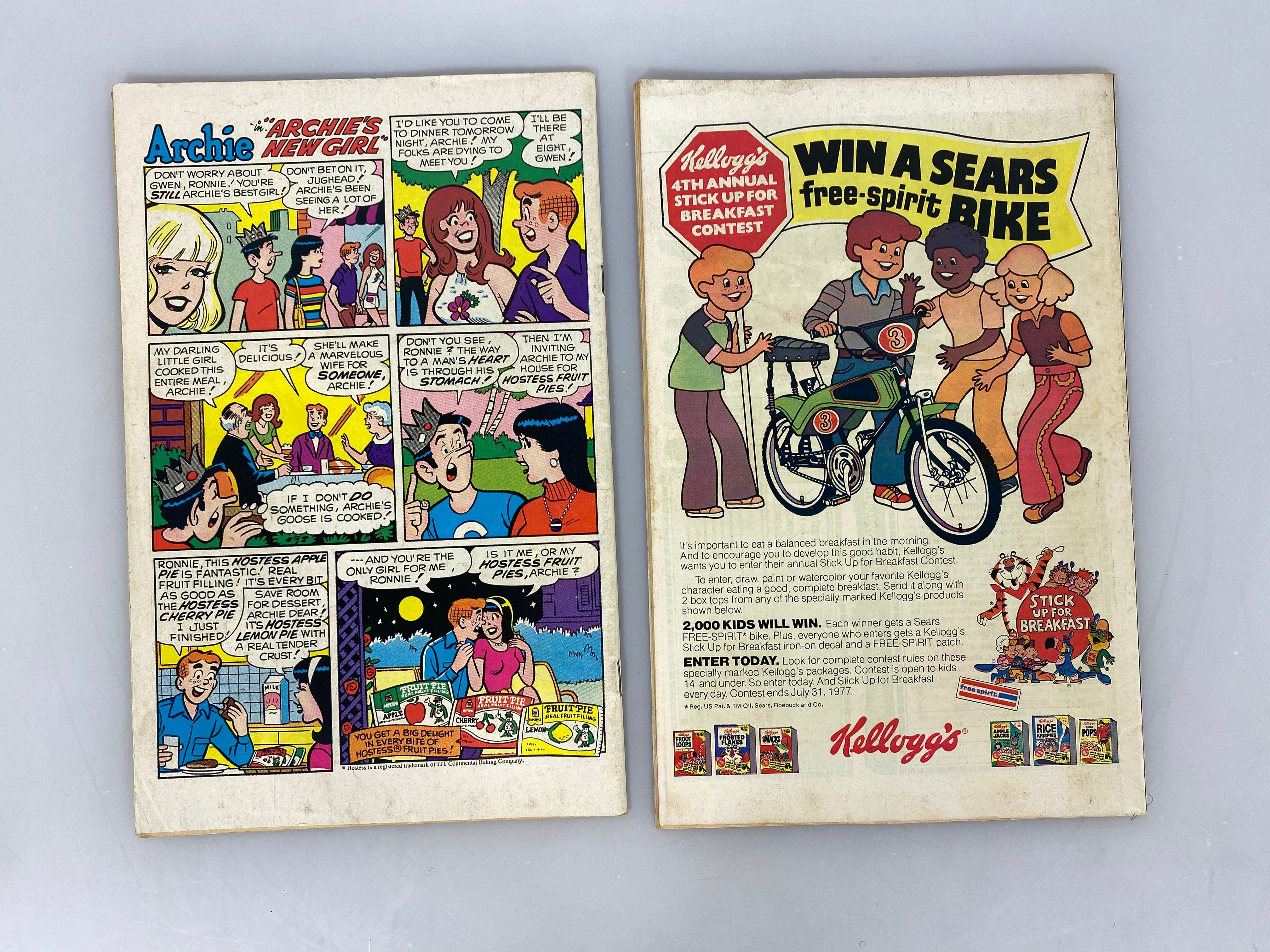 Archie Comic Betty and Me Lot of 10 1970-1977