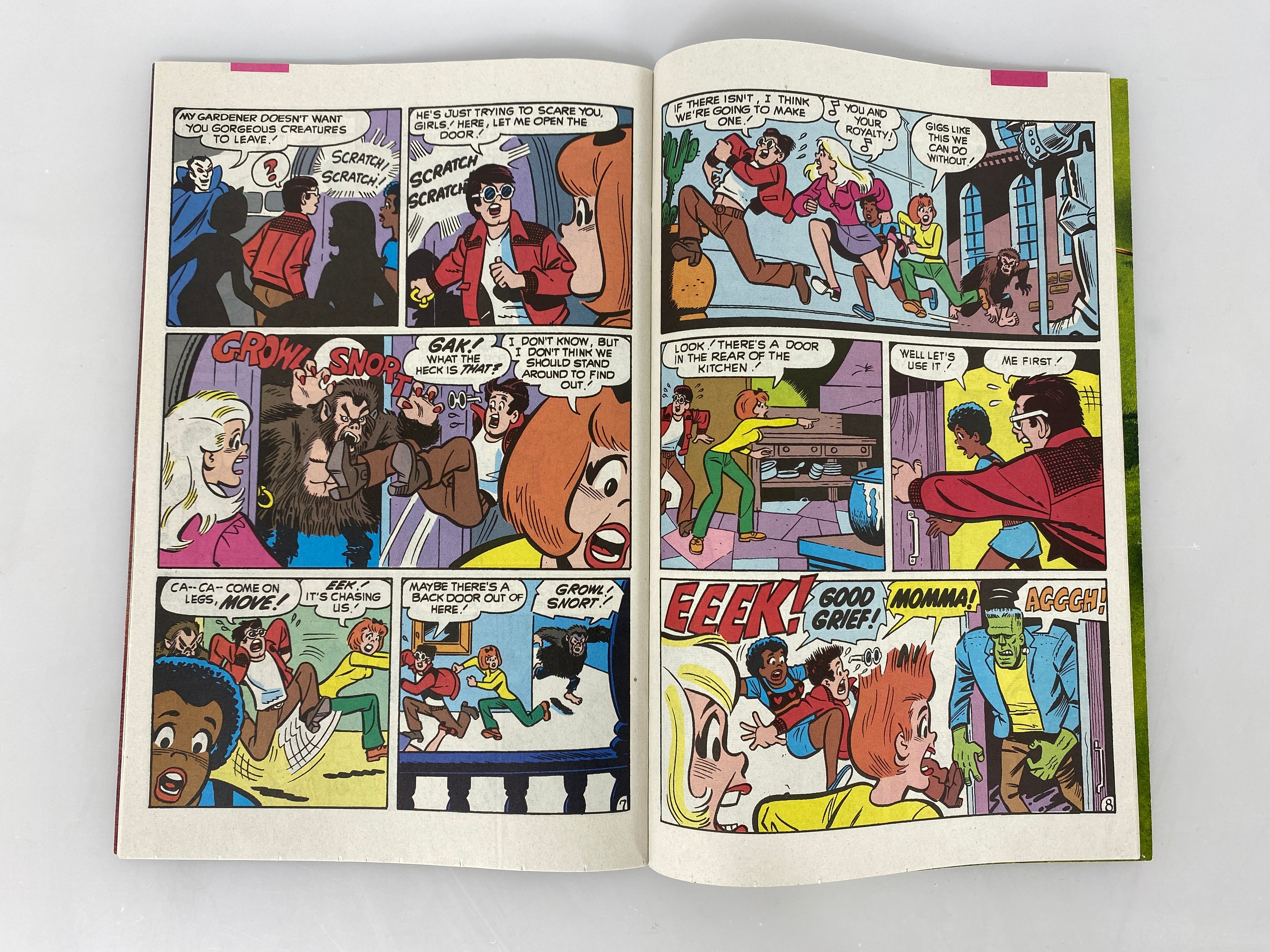 Archie Comic Josie and the Pussycats No. 1 and 2 with Pin Up Posters 1993-1994