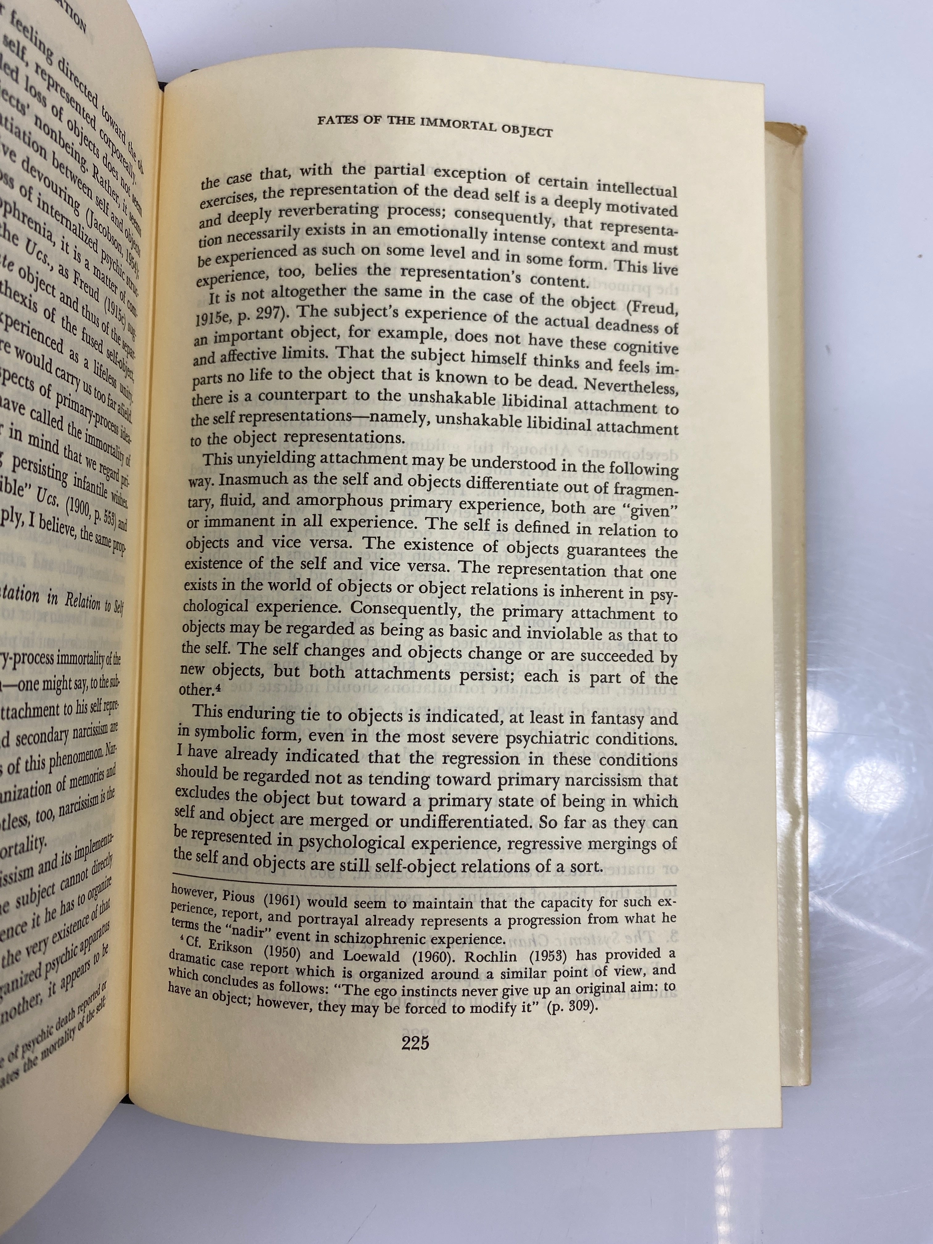 Aspects of Internalization by Roy Schafer 1973 Second Printing HC DJ