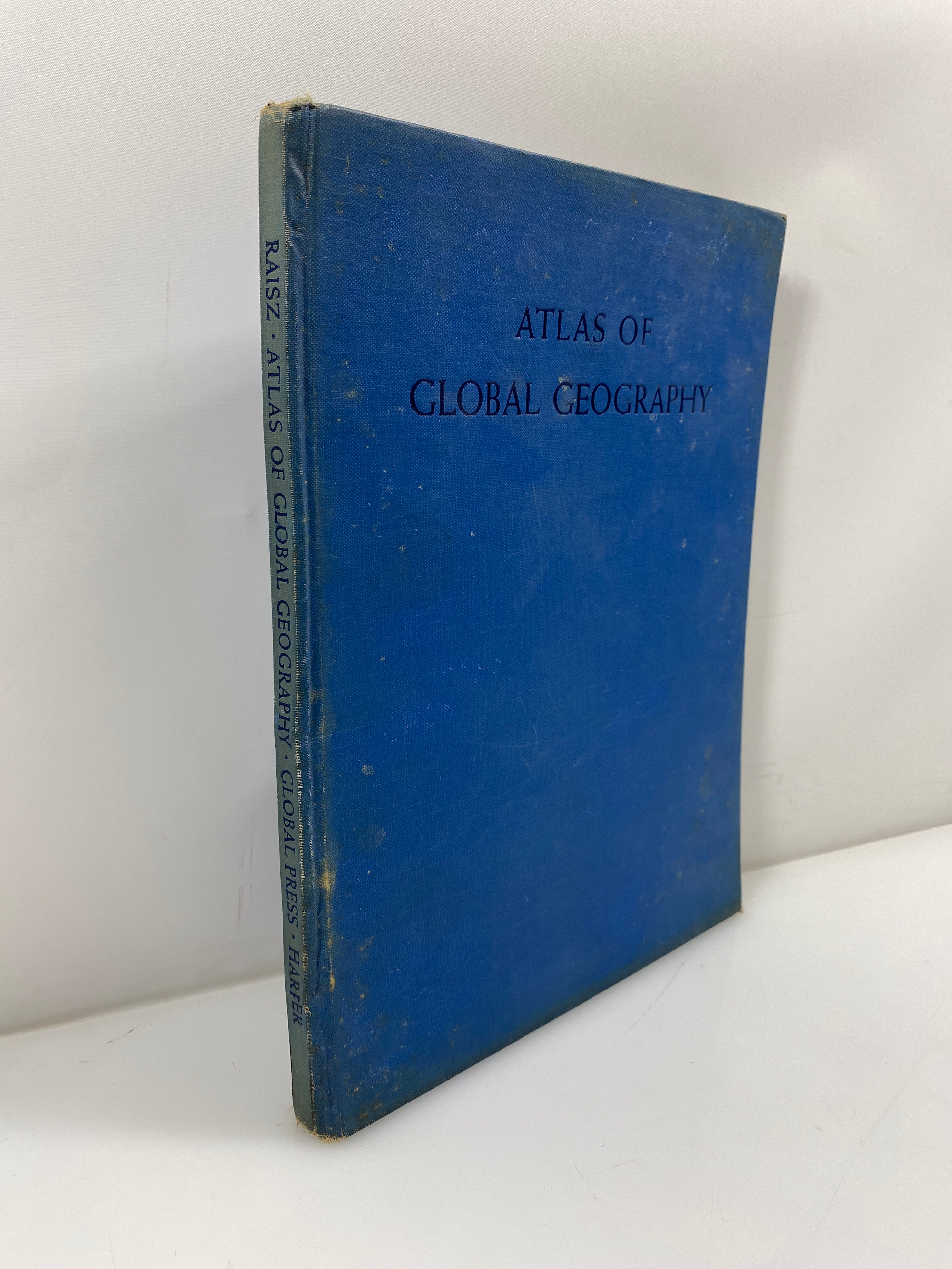 Atlas of Global Geography by Raisz 1944 HC