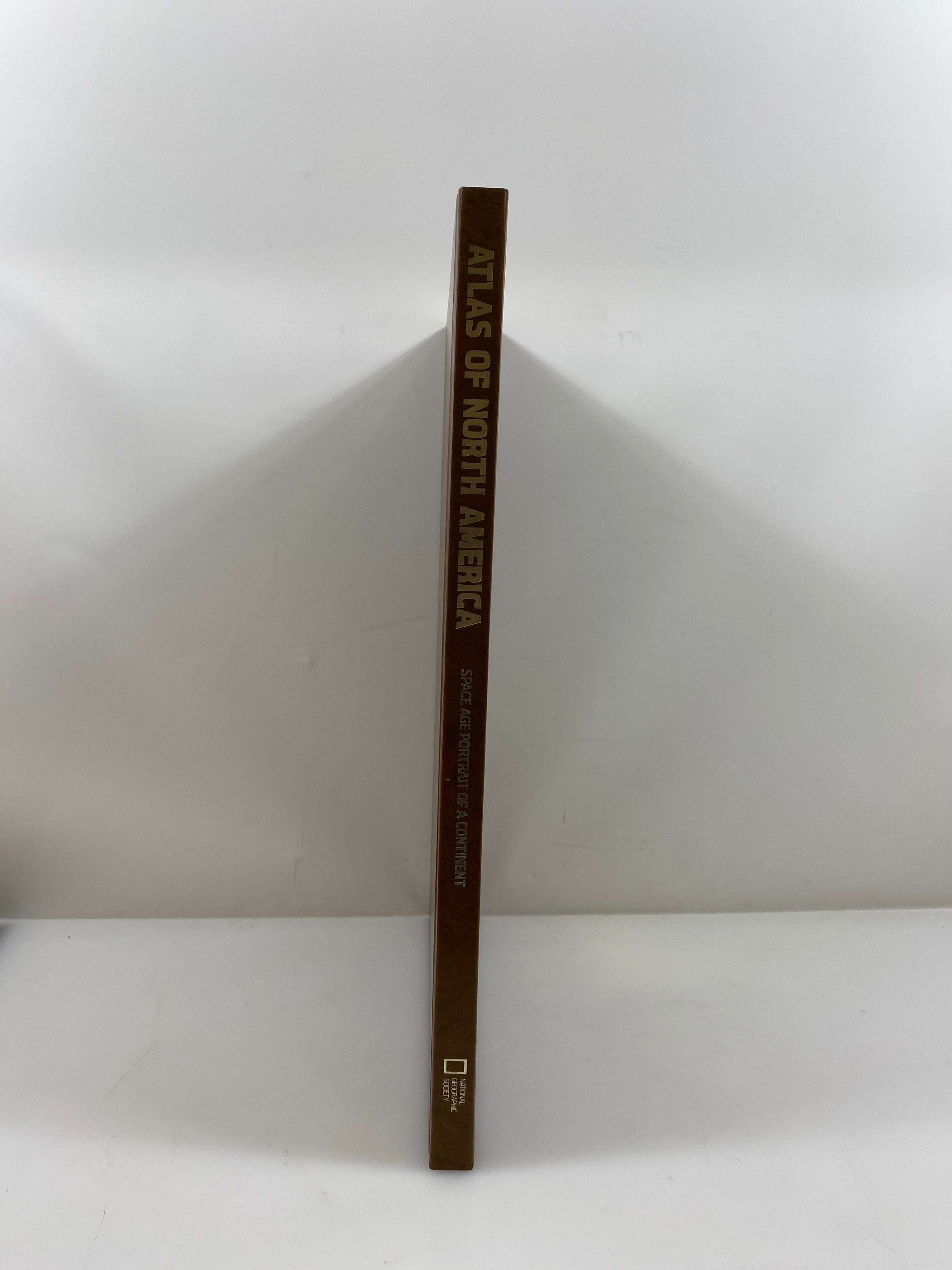 Atlas of North America Space Age Portrait of a Continent Nat Geo '85 HC Slipcase