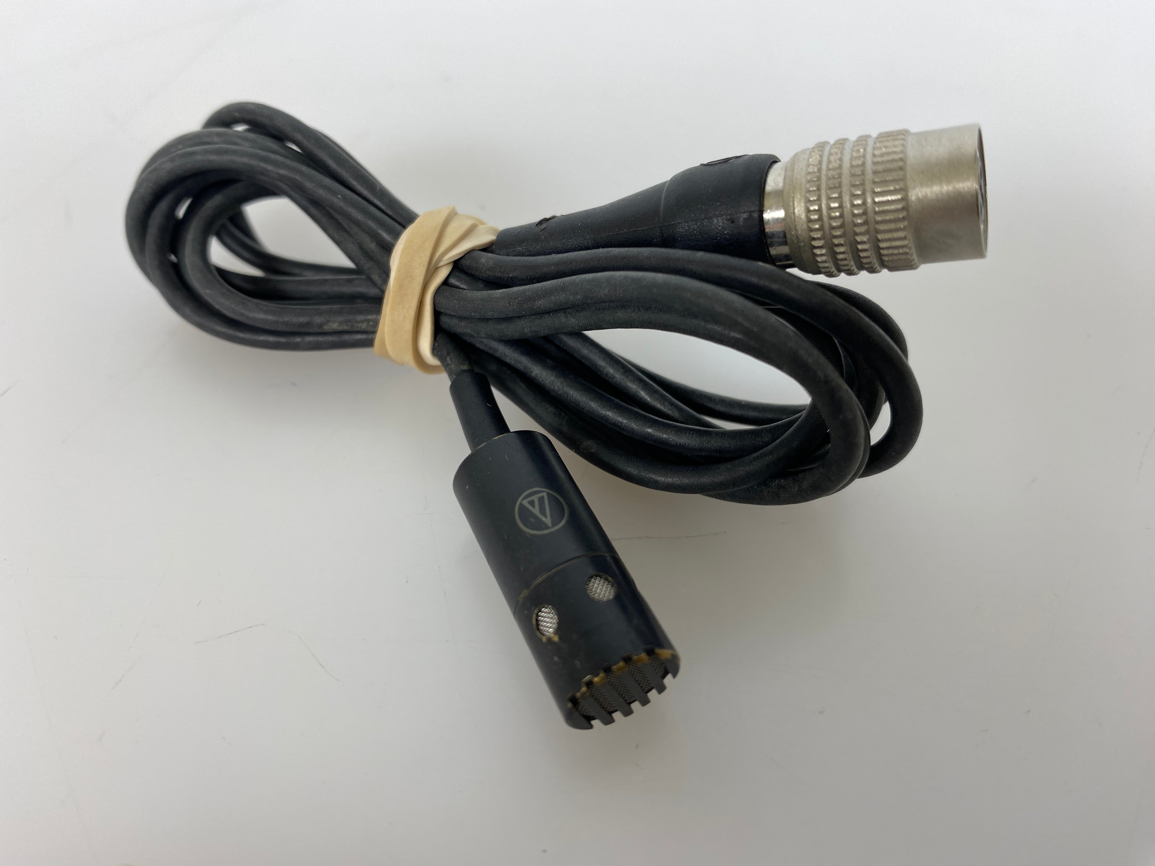 Audio-Technica AT831cW Mini Cardioid Condenser Lavalier Microphone *Untested*