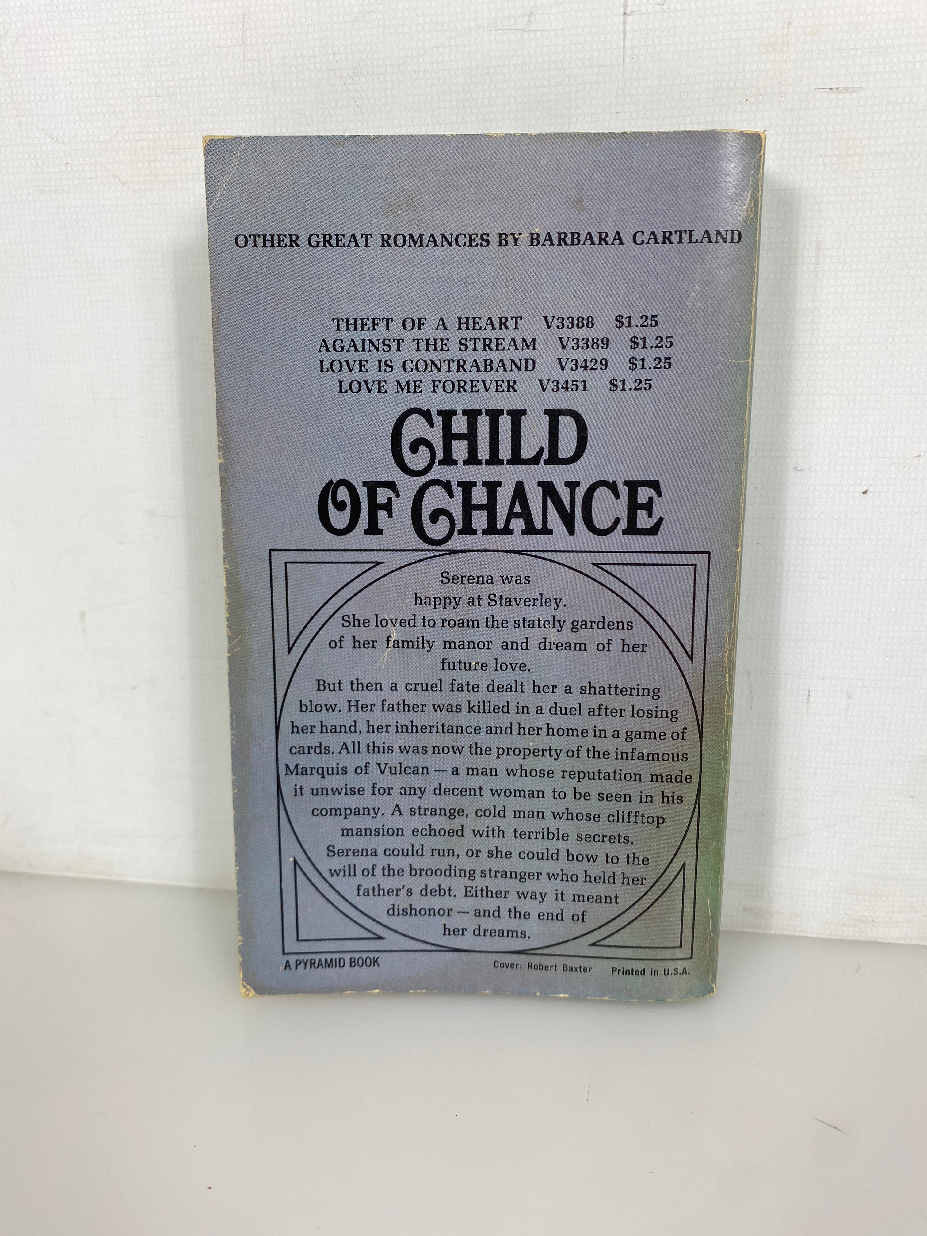 Barbara Cartland A Hazard of Hearts 1975 Pyramid Books 9th Printing SC