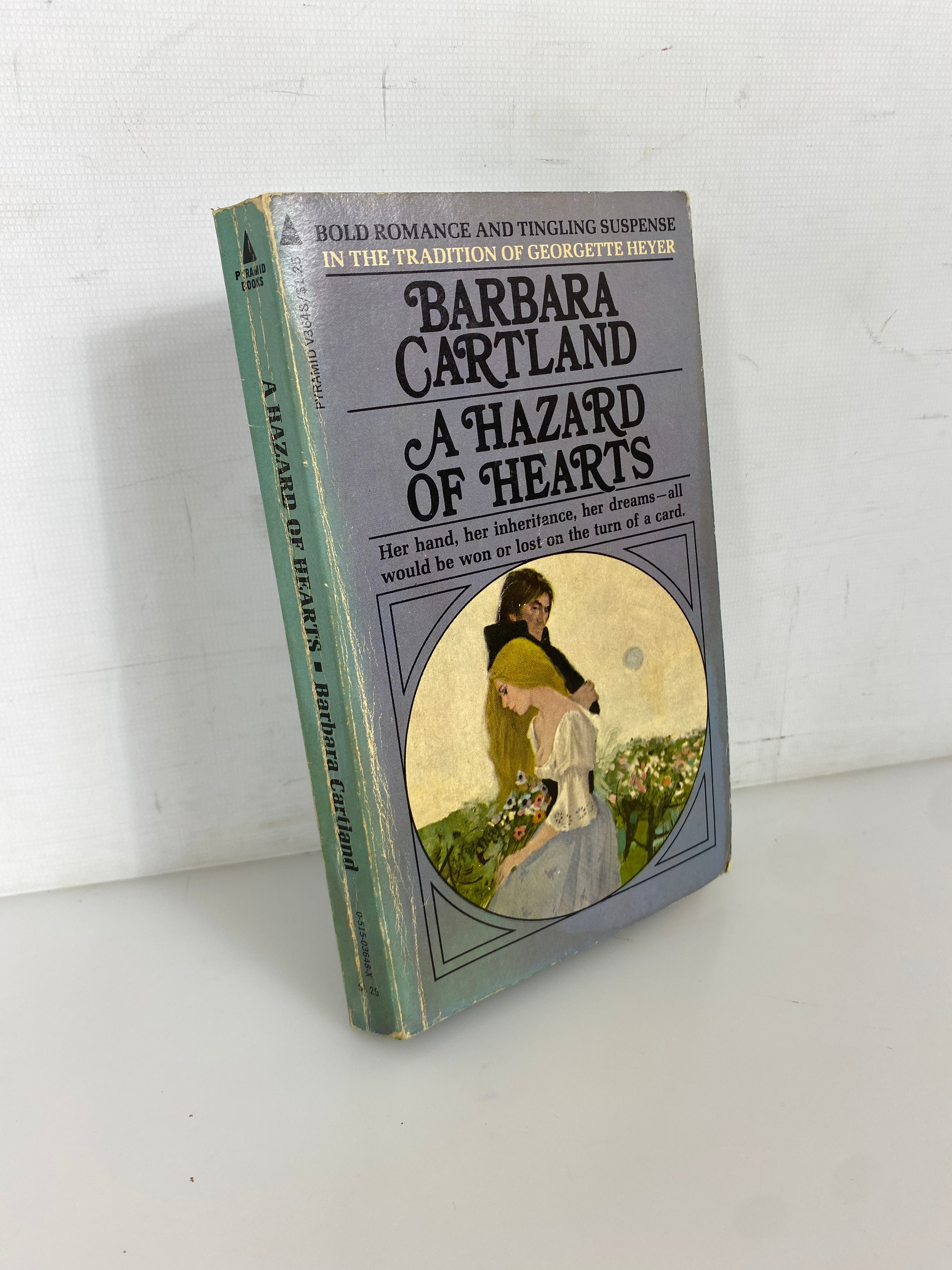 Barbara Cartland A Hazard of Hearts 1975 Pyramid Books 9th Printing SC