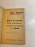 Ben Hogan Five Lessons Modern Golf Fundamentals SC 1973