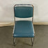 Bertolini Seating Blue Upholstered Stackable Chair