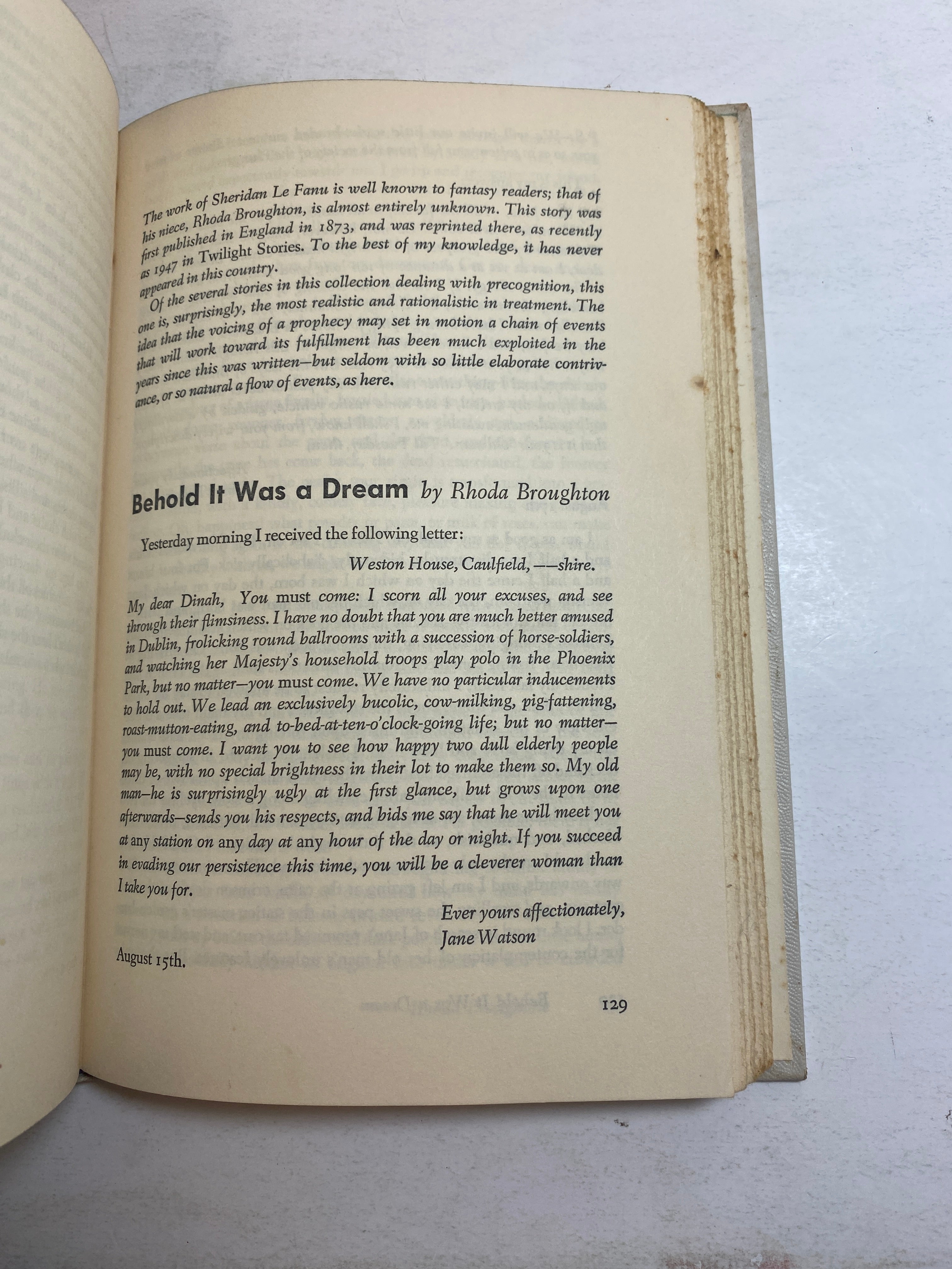 Beyond Barriers of Space and Time Judith Merrill HC 1954