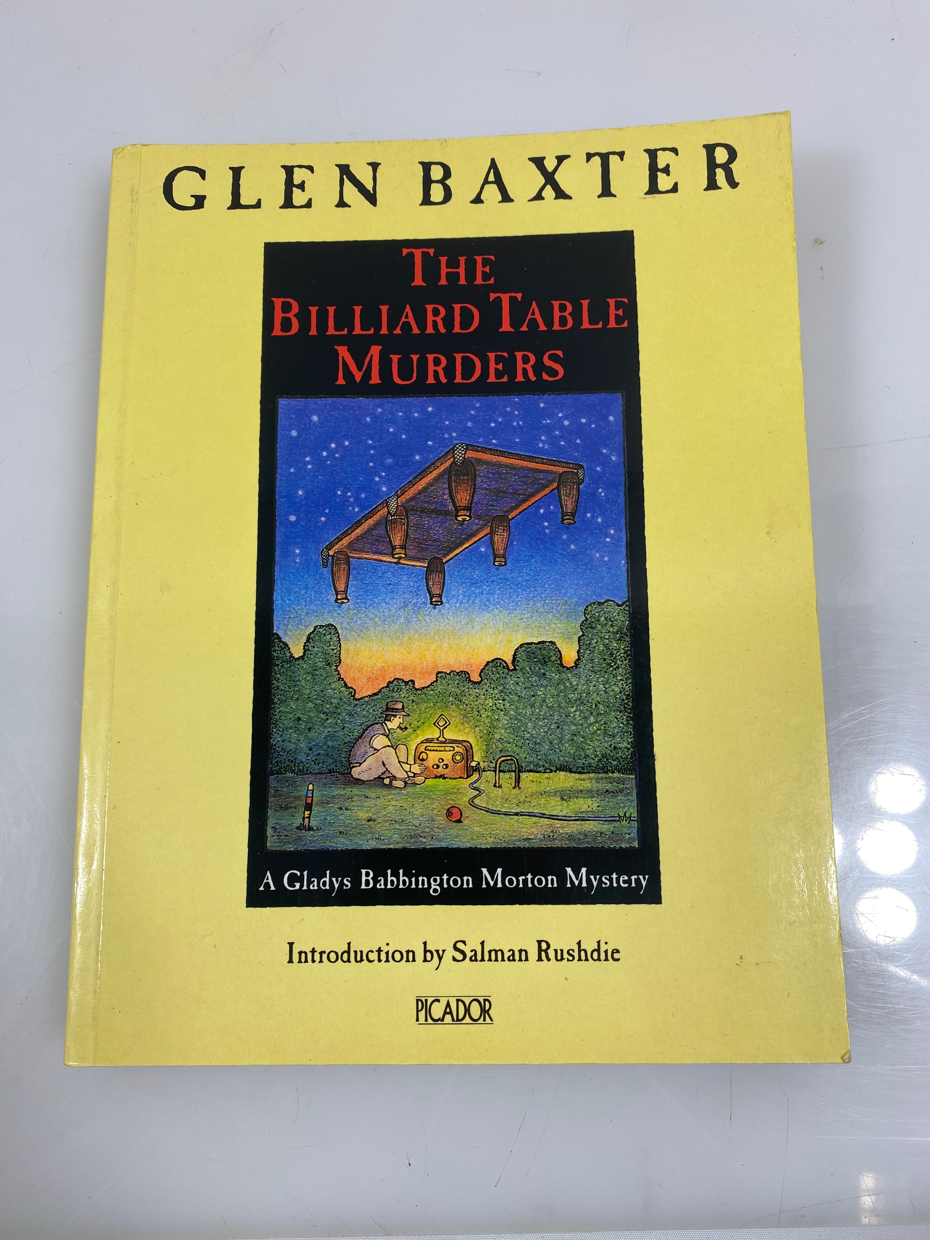 Billiard Table Murders Glen Baxter SC 1990