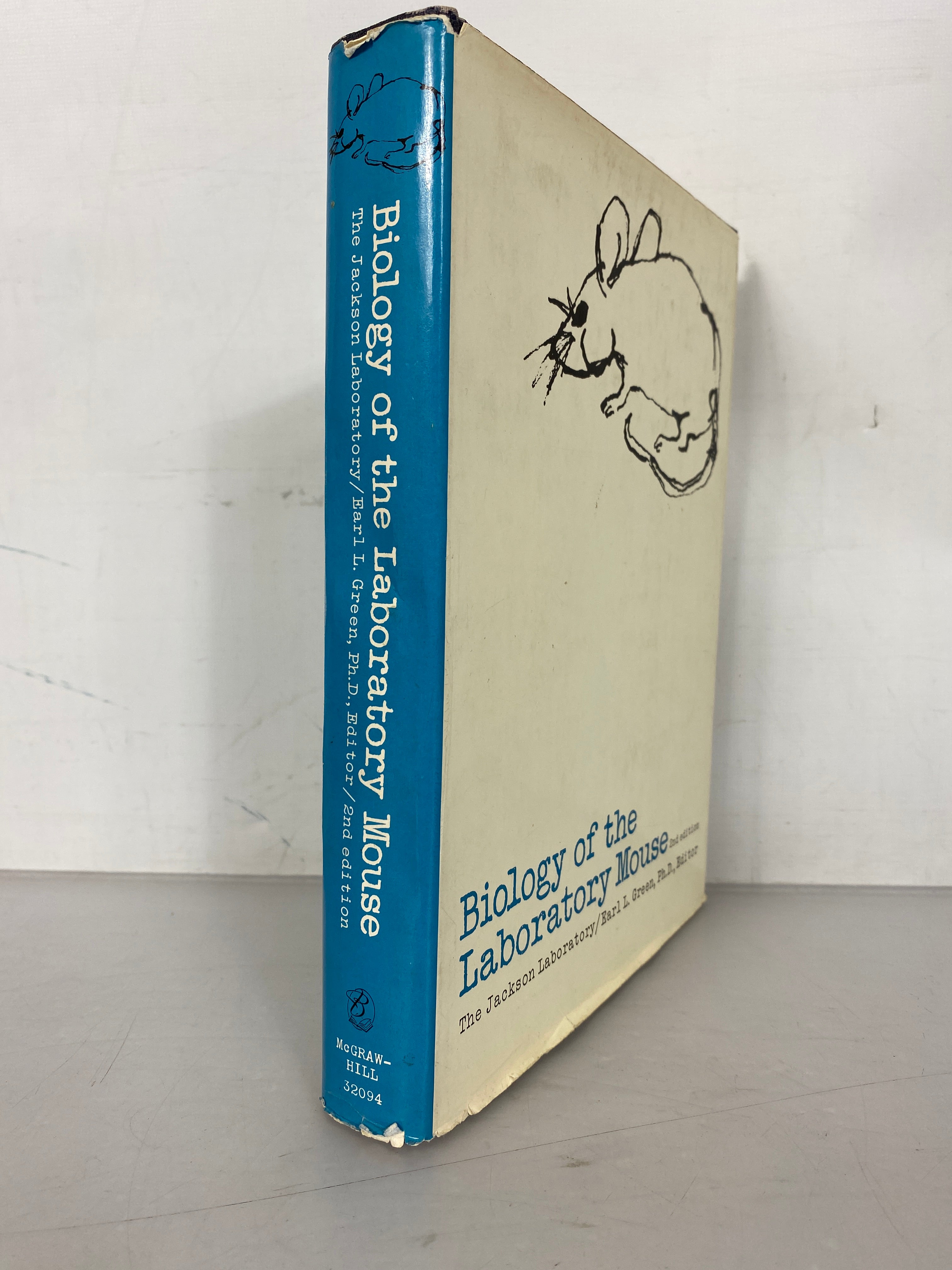 Biology of the Laboratory Mouse Second Edition 1966 The Jackson Laboratory HC DJ