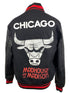 Black Chicago Bulls Jacket Unisex Size M