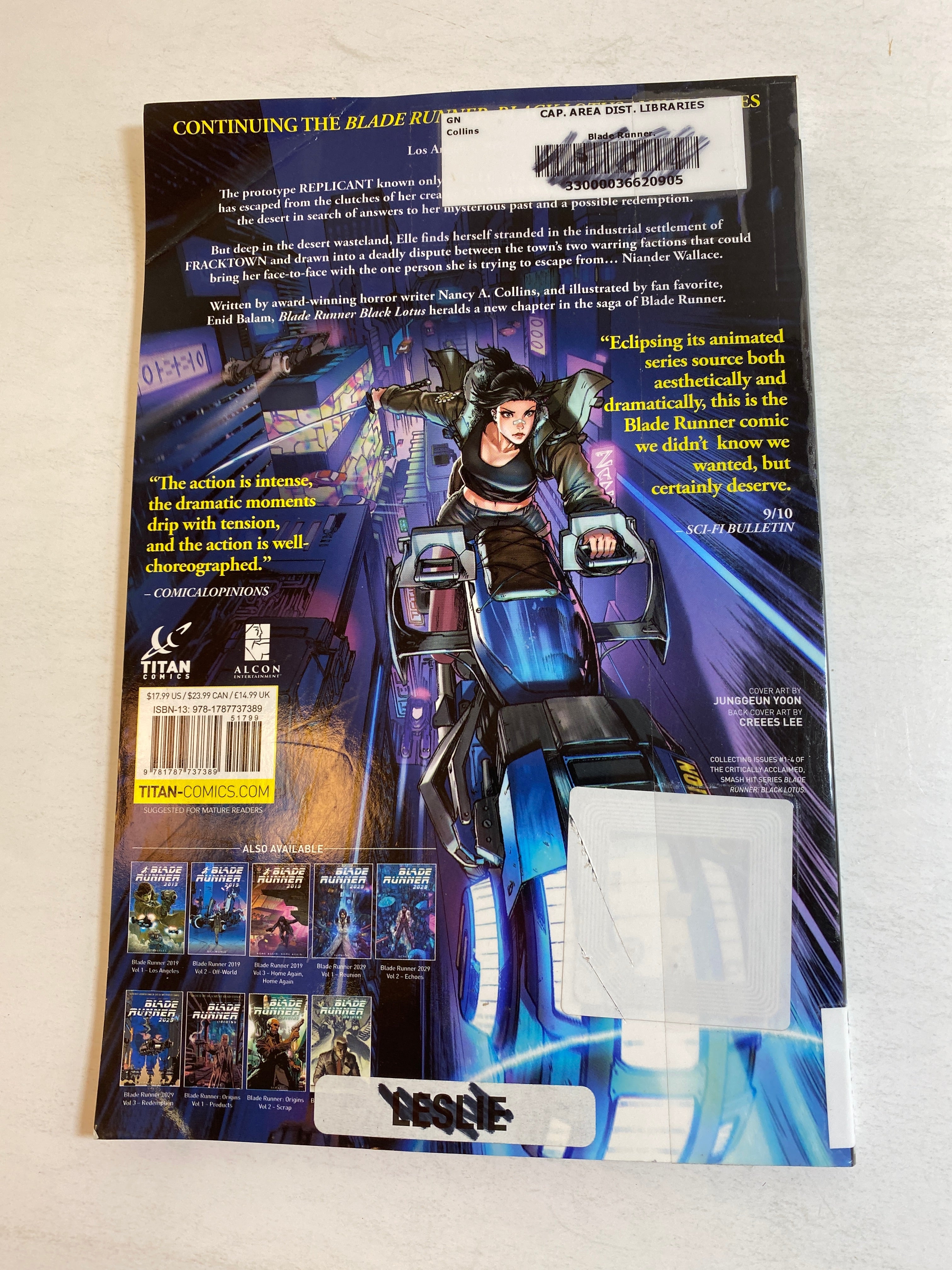 Blade Runner Black Lotus Leaving L.A.2023