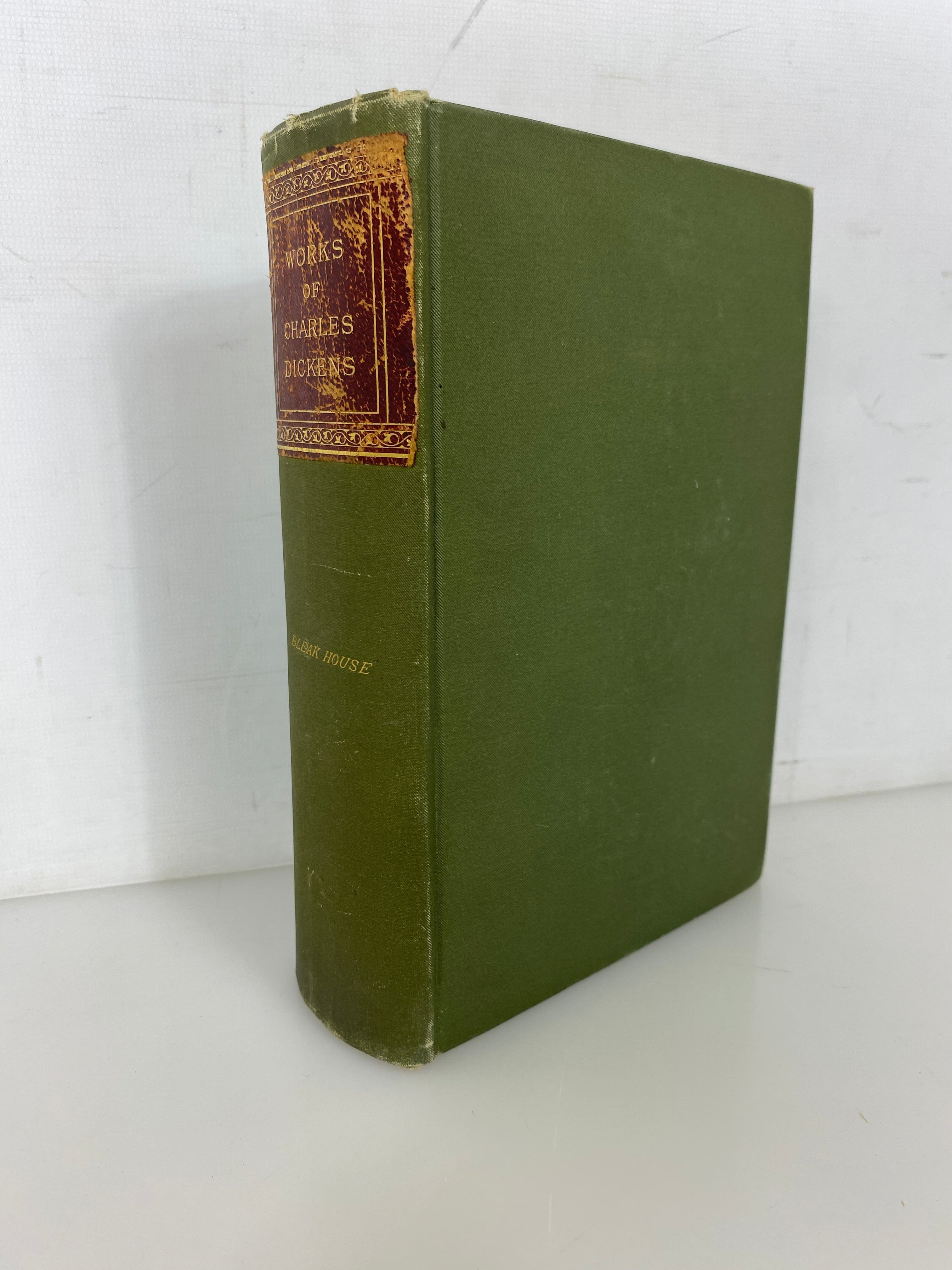 Bleak House in One Volume The Works of Charles Dickens c1900 Antique HC