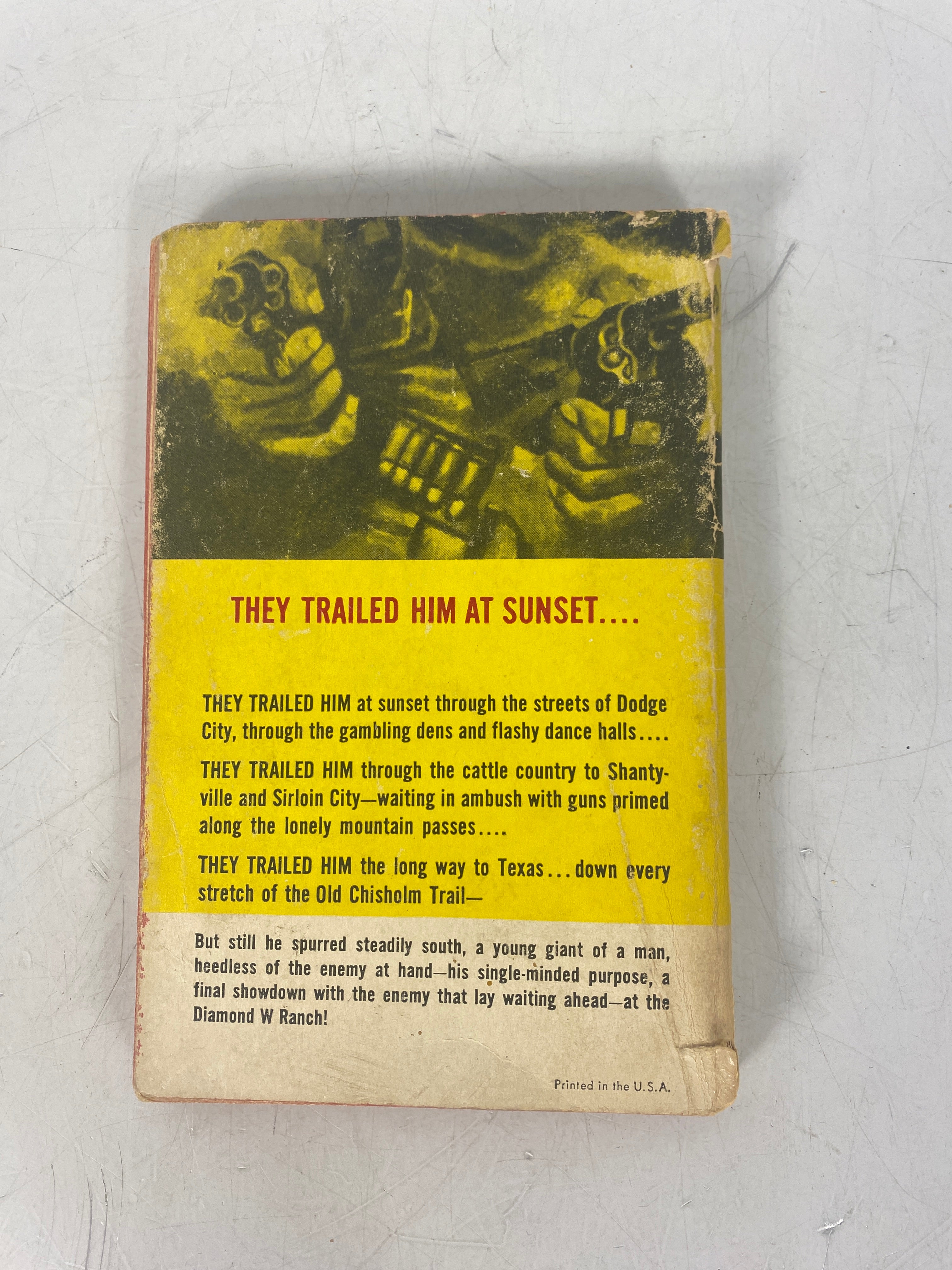 Blood on the Saddle Johnston McCulley SC