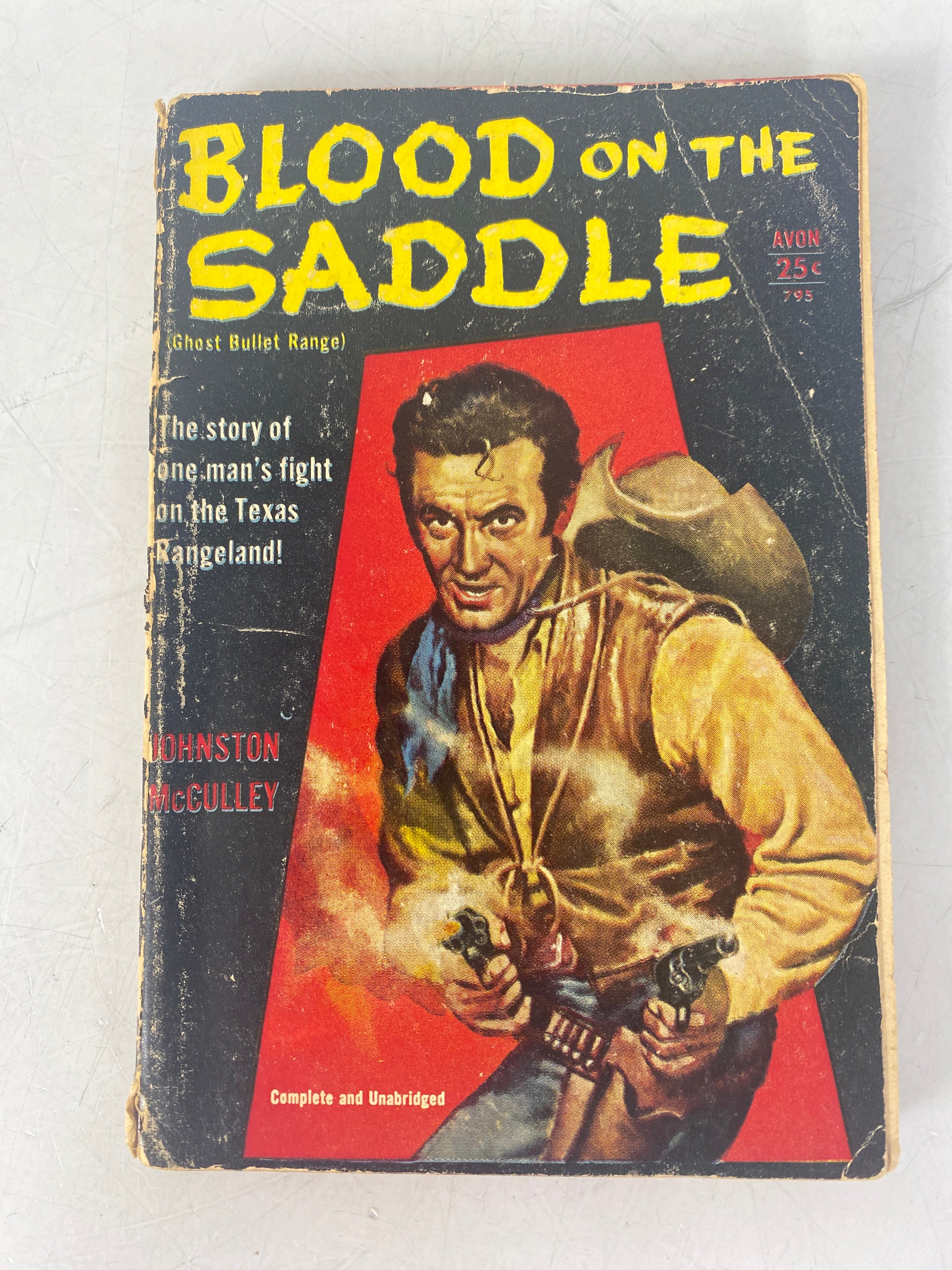 Blood on the Saddle Johnston McCulley SC
