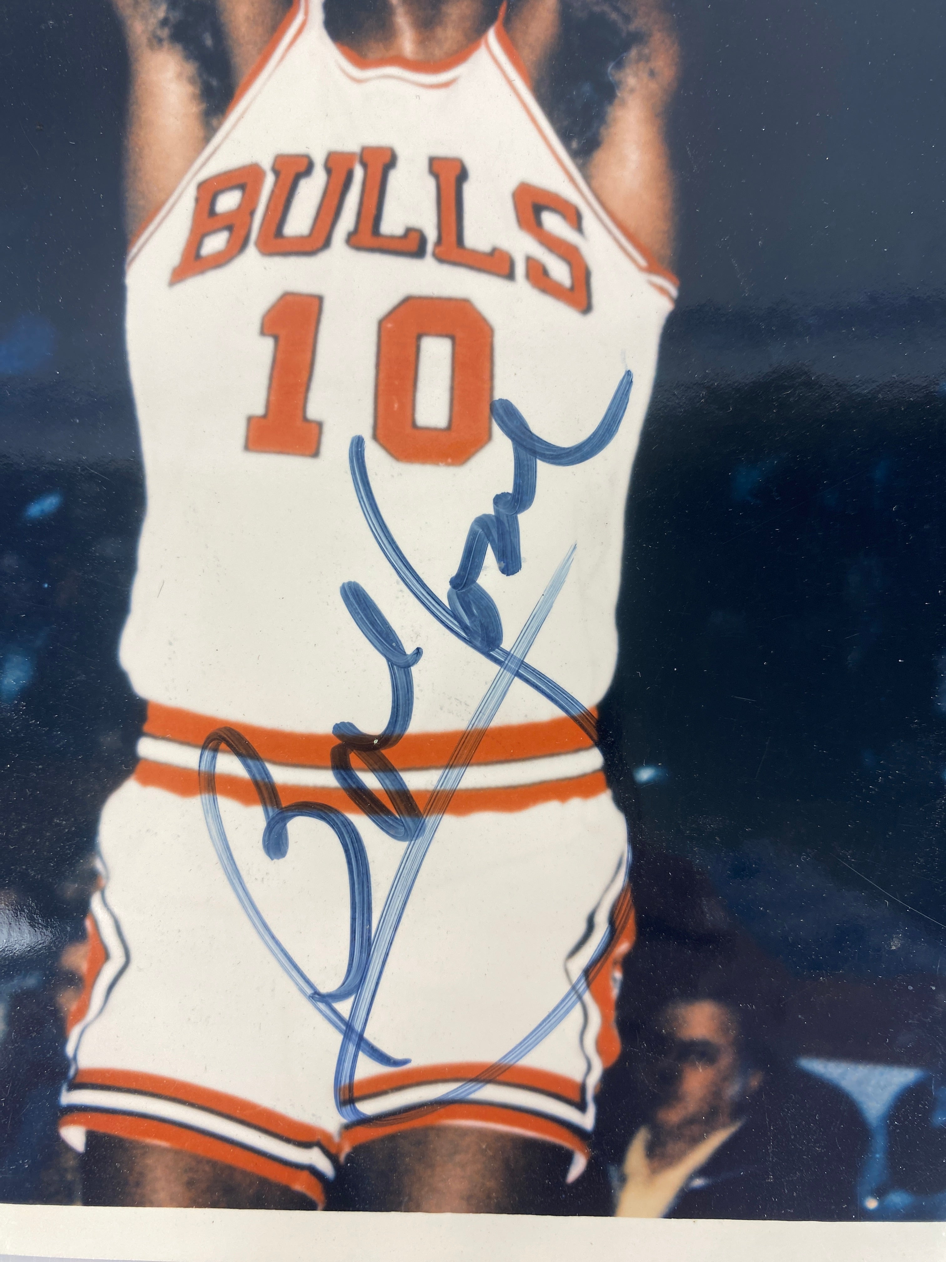 Bob Love Chicago Bulls Autographed Picture