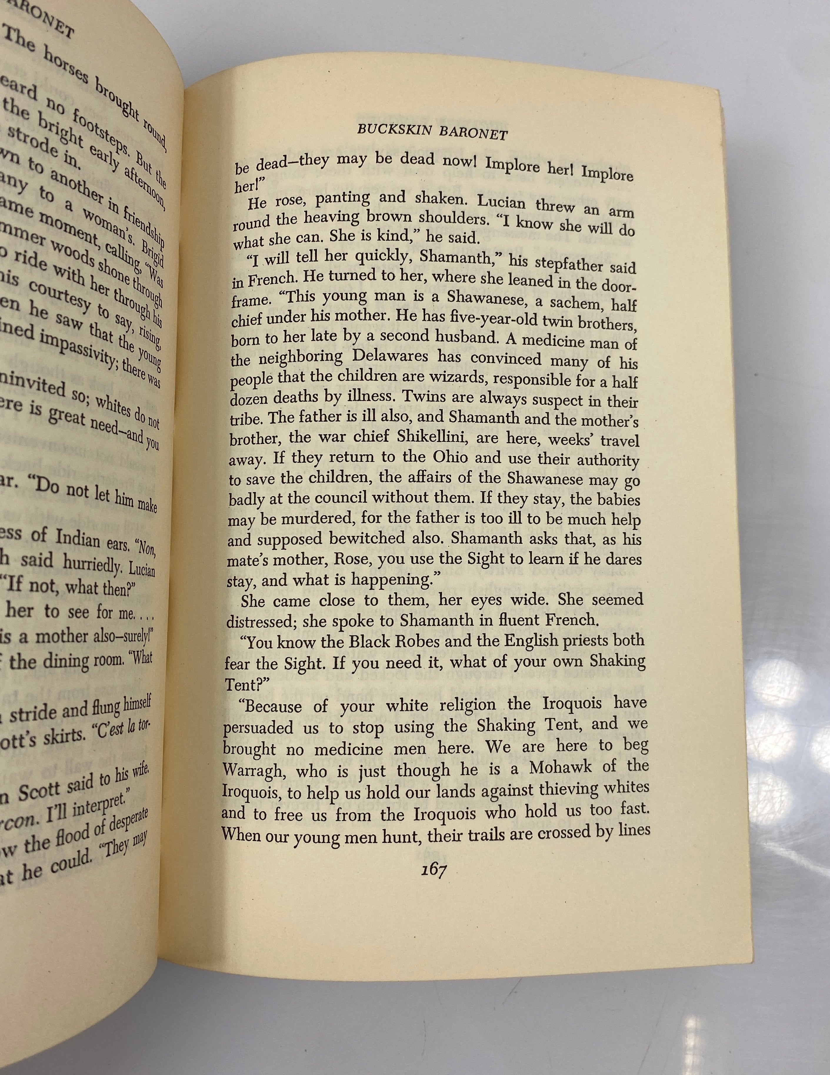 Buckskin Baronet by Widdemer NY on the Eve of Revolution 1960 Vintage HCDJ