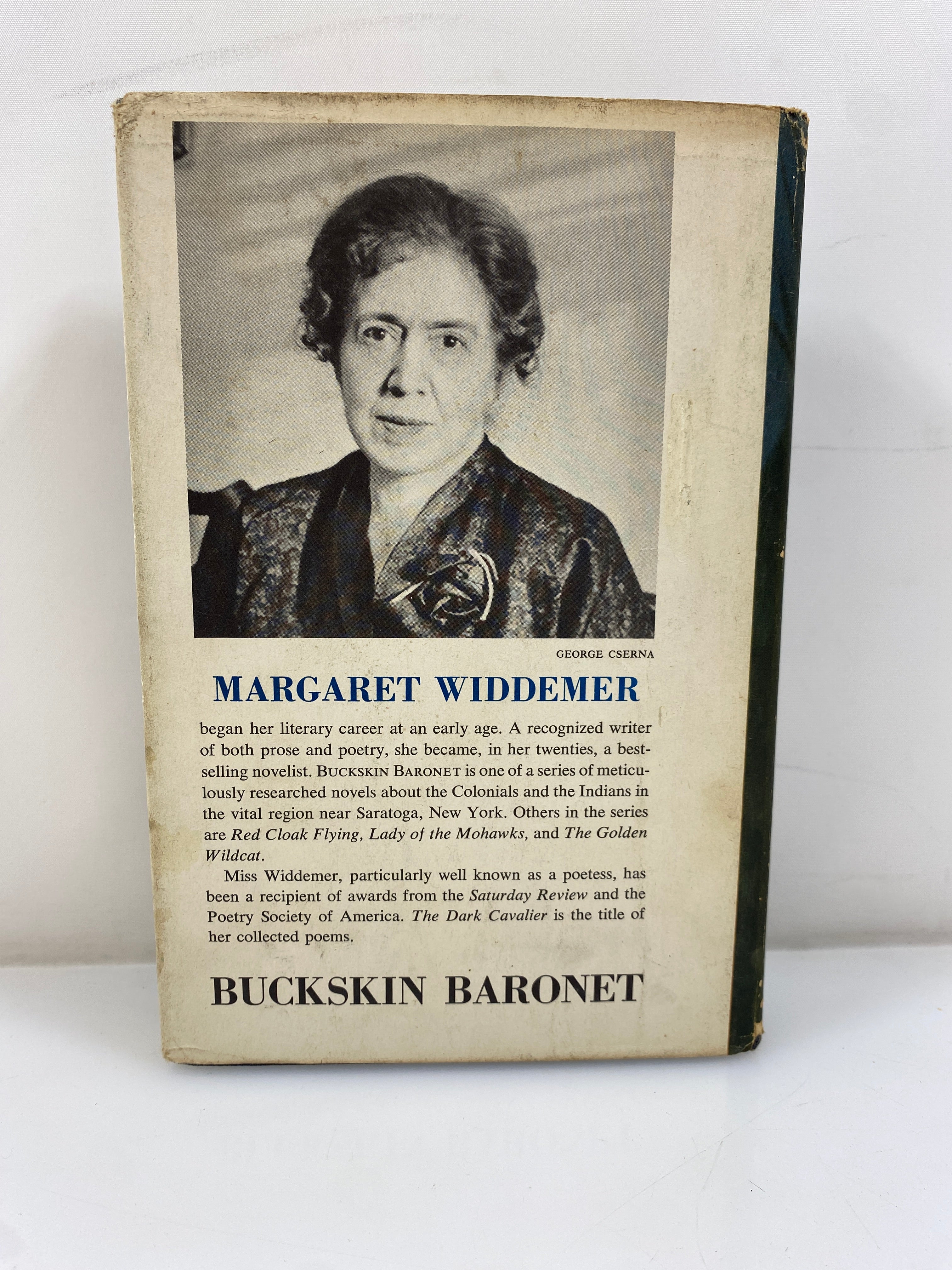 Buckskin Baronet by Widdemer NY on the Eve of Revolution 1960 Vintage HCDJ