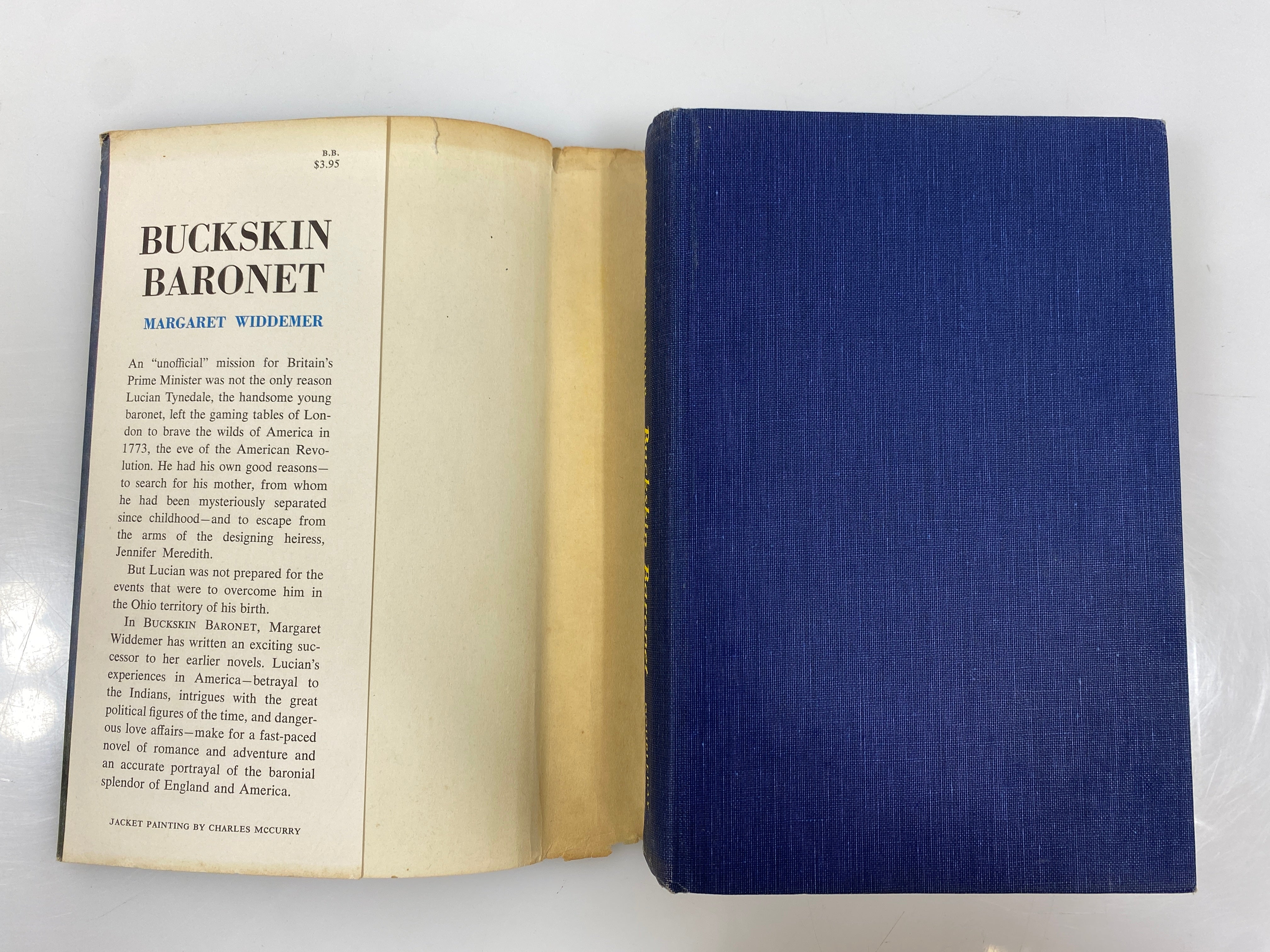 Buckskin Baronet by Widdemer NY on the Eve of Revolution 1960 Vintage HCDJ